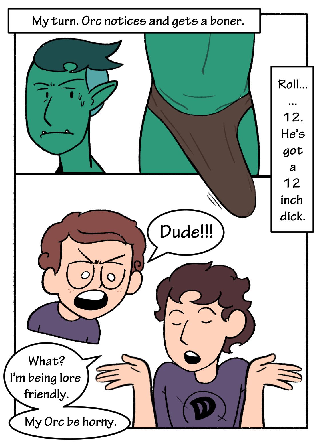 Mom! Don’t Interrupt Our DnD Campaign! [DeadEndDraws] - Chapter 1 — Page 21
