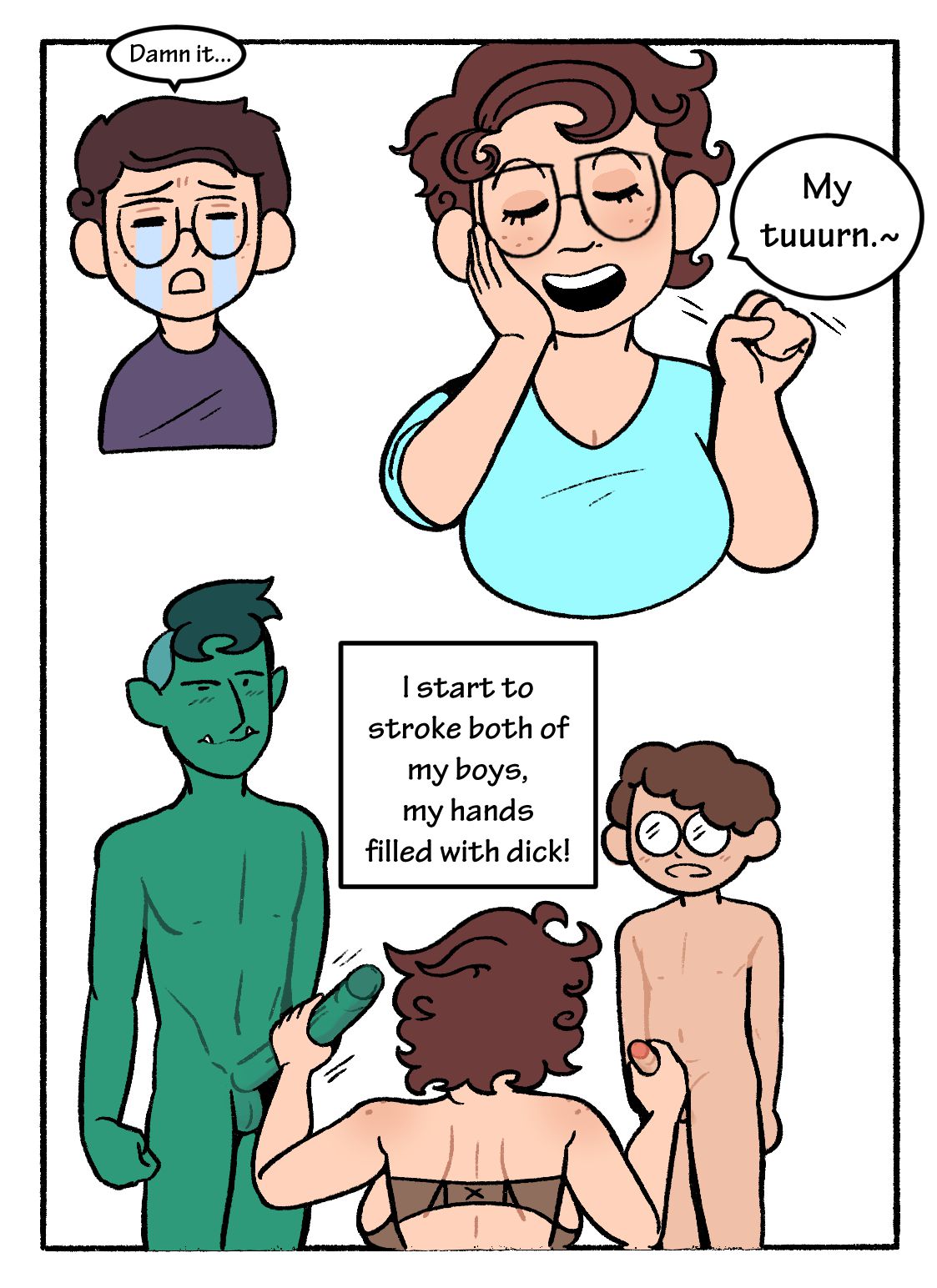 Mom! Don’t Interrupt Our DnD Campaign! [DeadEndDraws] - Chapter 1 — Page 24