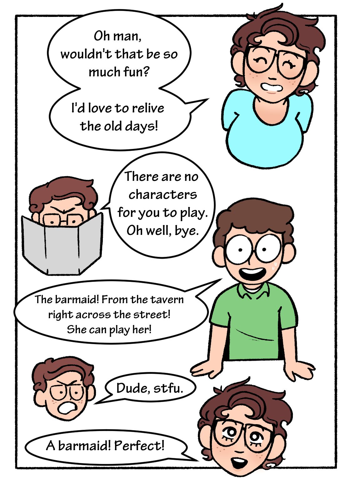 Mom! Don’t Interrupt Our DnD Campaign! [DeadEndDraws] - Chapter 1 — Page 6