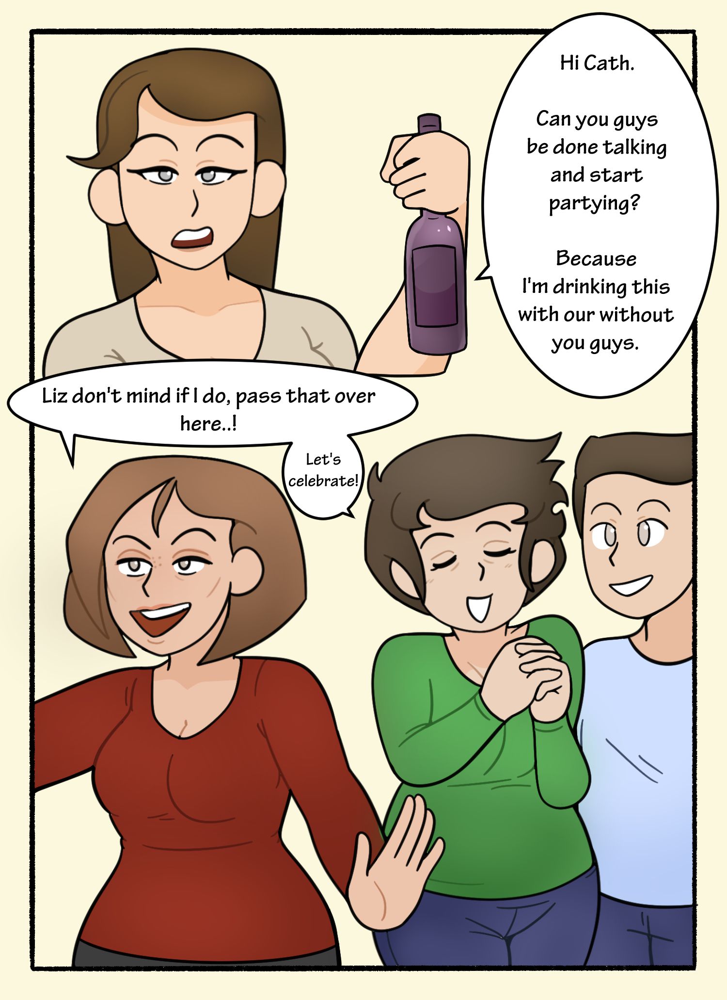 Cathie’s Surprise Visit [DeadEndDraws] - Chapter 1 — Page 11