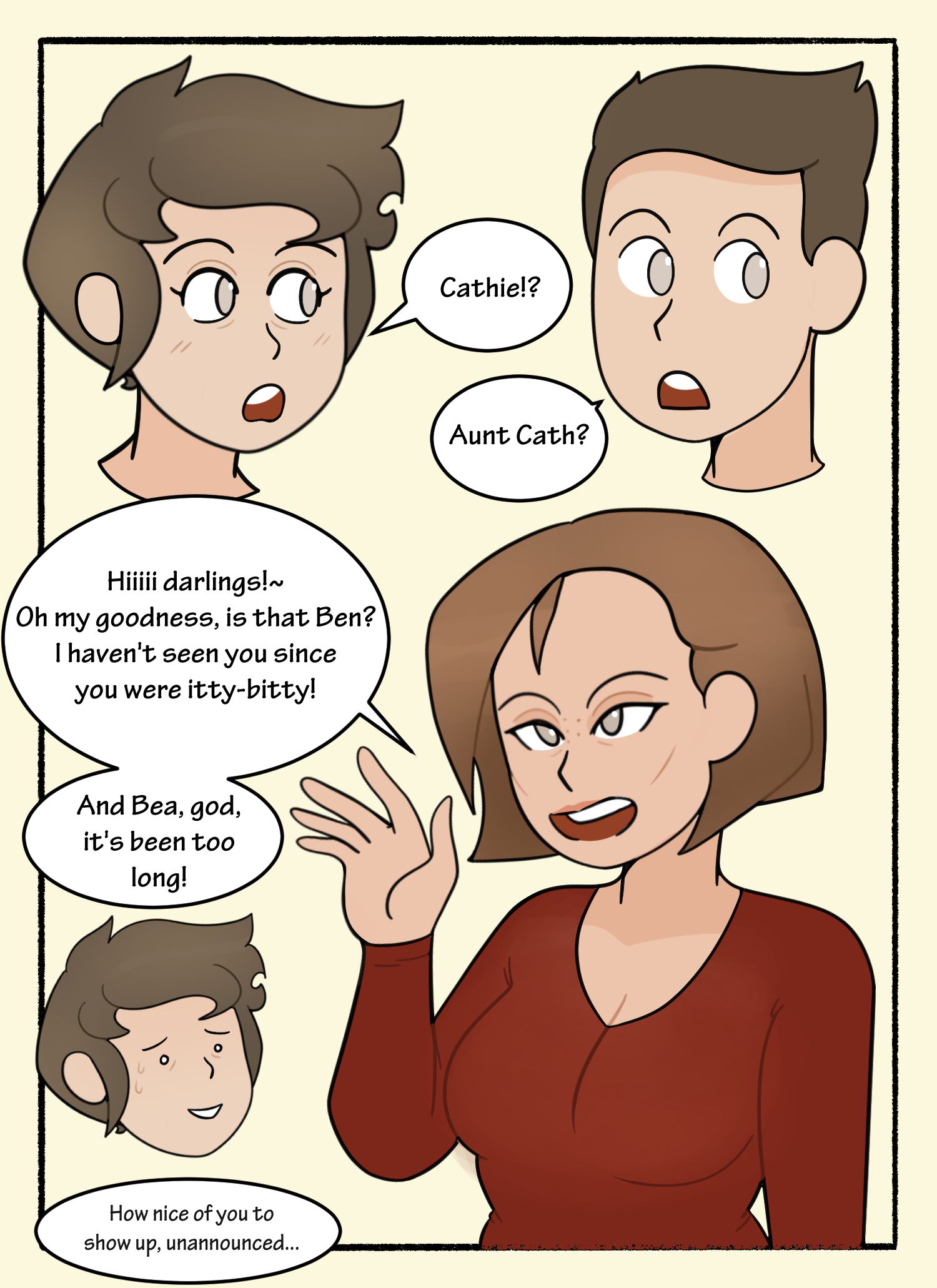 Cathie’s Surprise Visit [DeadEndDraws] - Chapter 1 — Page 7