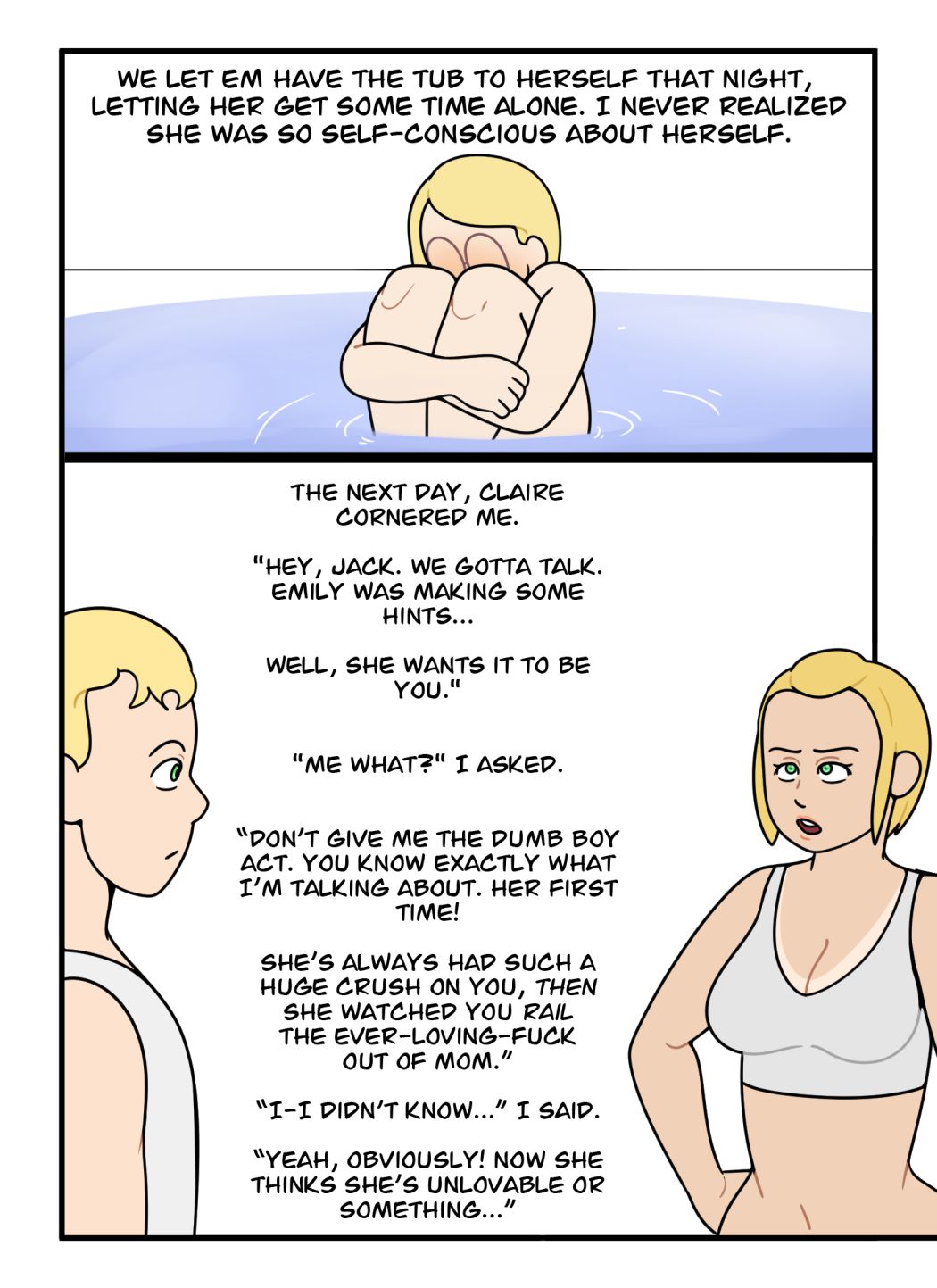 Bathtime, Together! [DeadEndDraws] - Chapter 2 — Page 15
