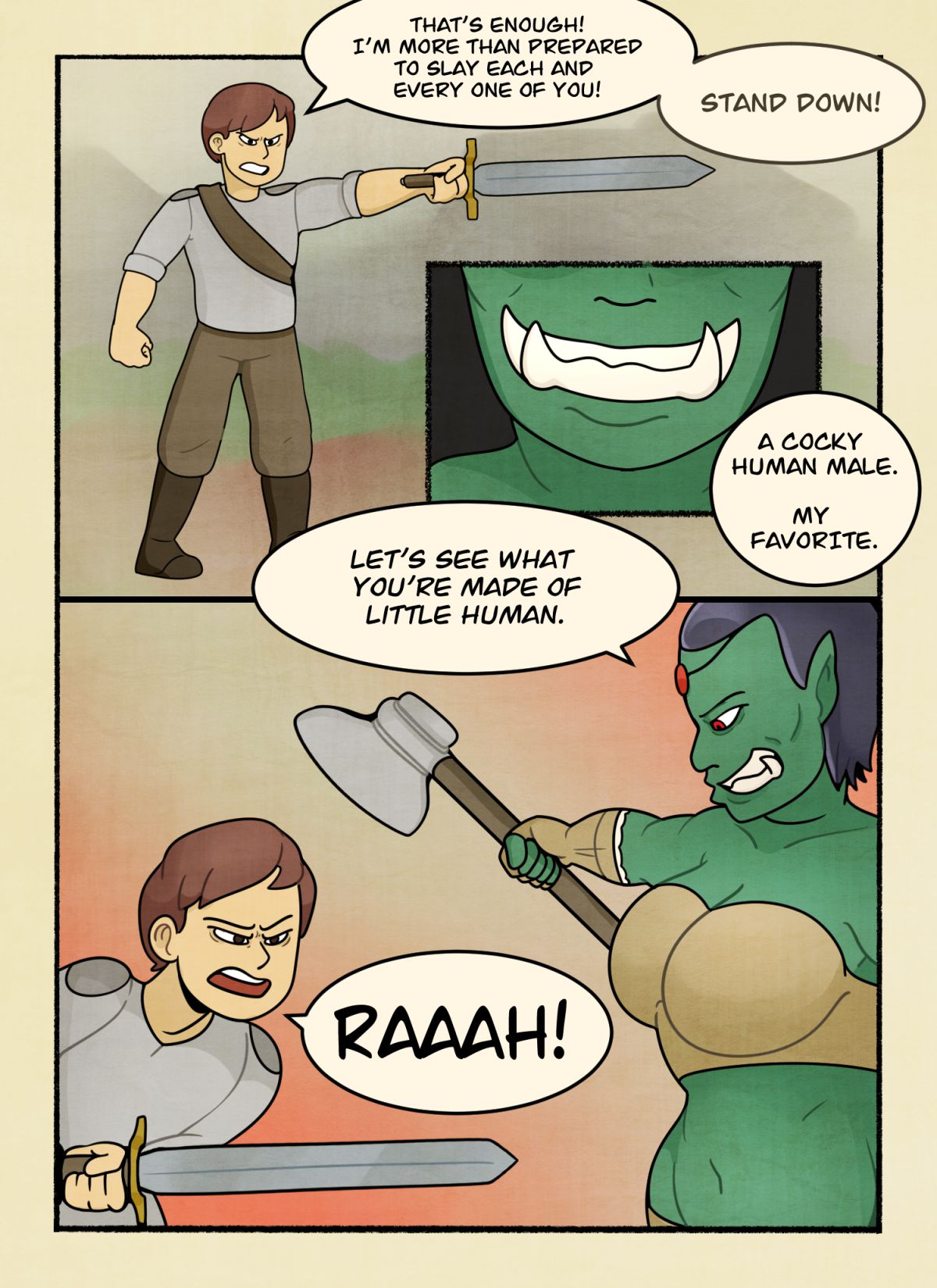 The Orc Slayer [DeadEndDraws] - Chapter 1 — Page 7