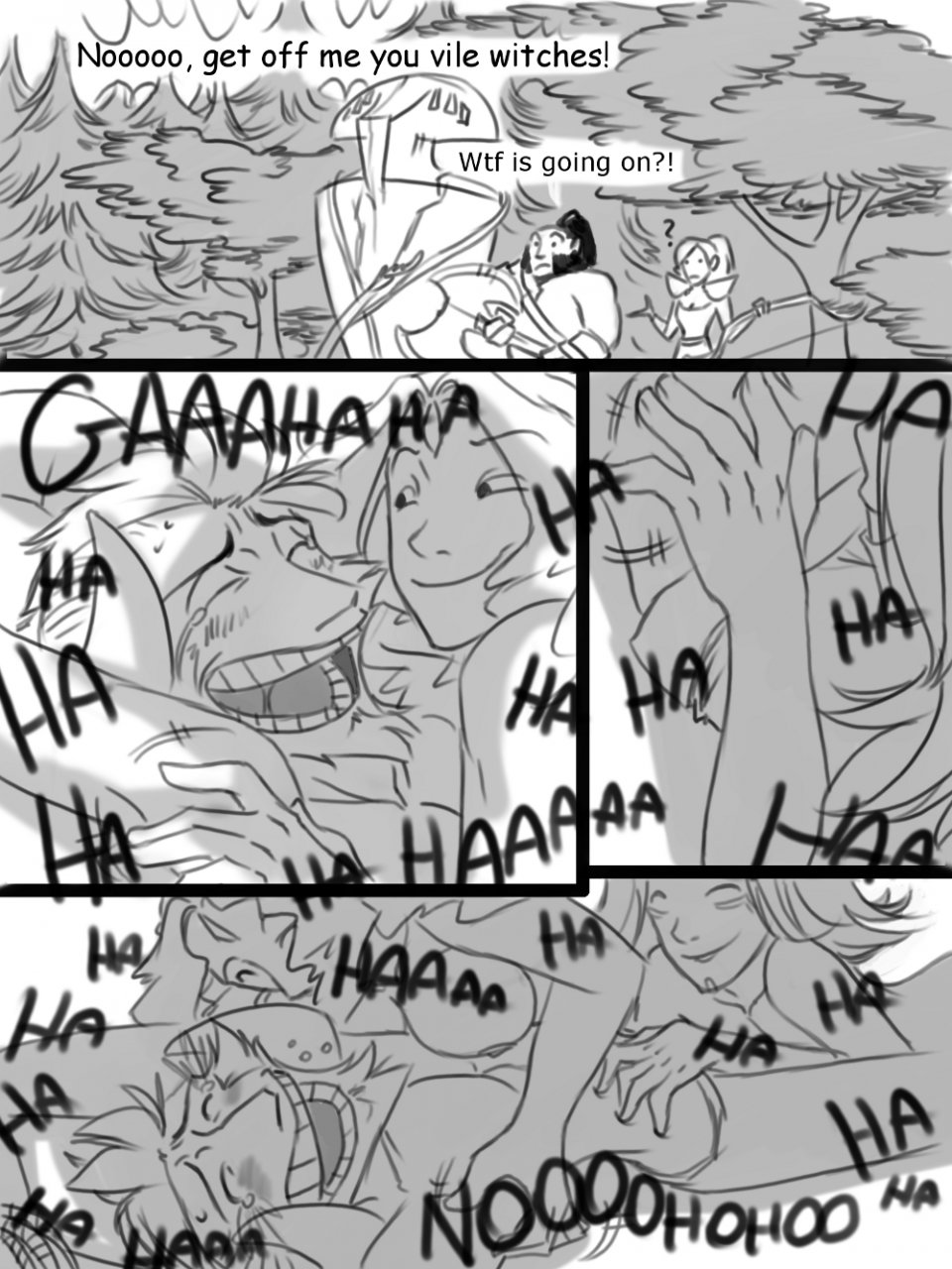 Catching a satyr (DOTA 2) [Zummeng | Viktria] - Chapter 2 — Page 7