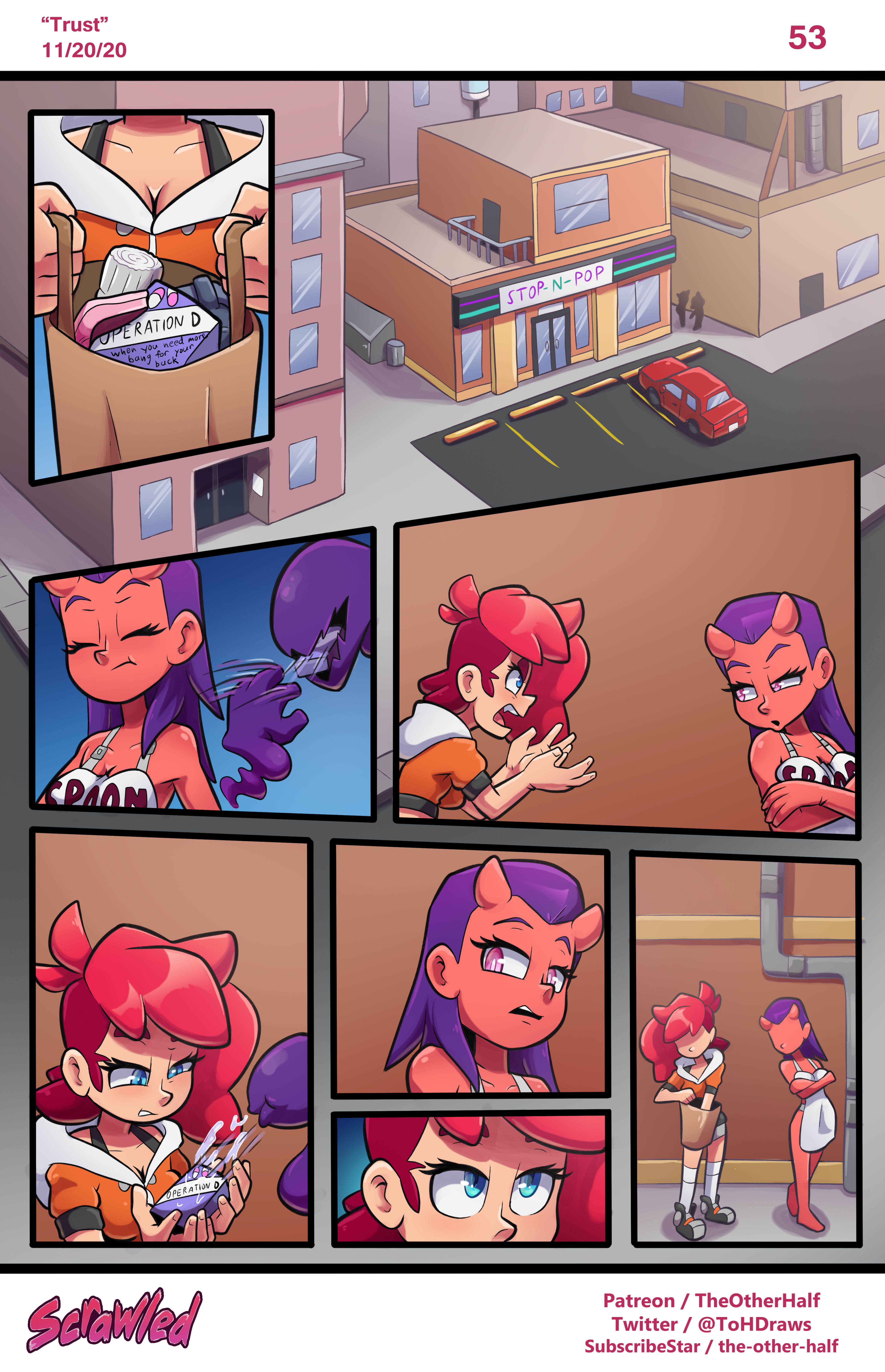 Scrawled [TheOtherHalf] - Chapter 1.5 — Page 55