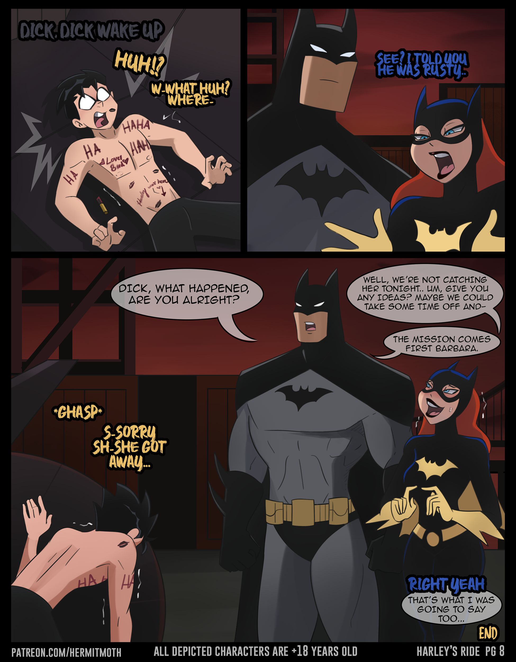 Harley’s Ride (Batman) [Hermit Moth] - Chapter 1 — Page 8