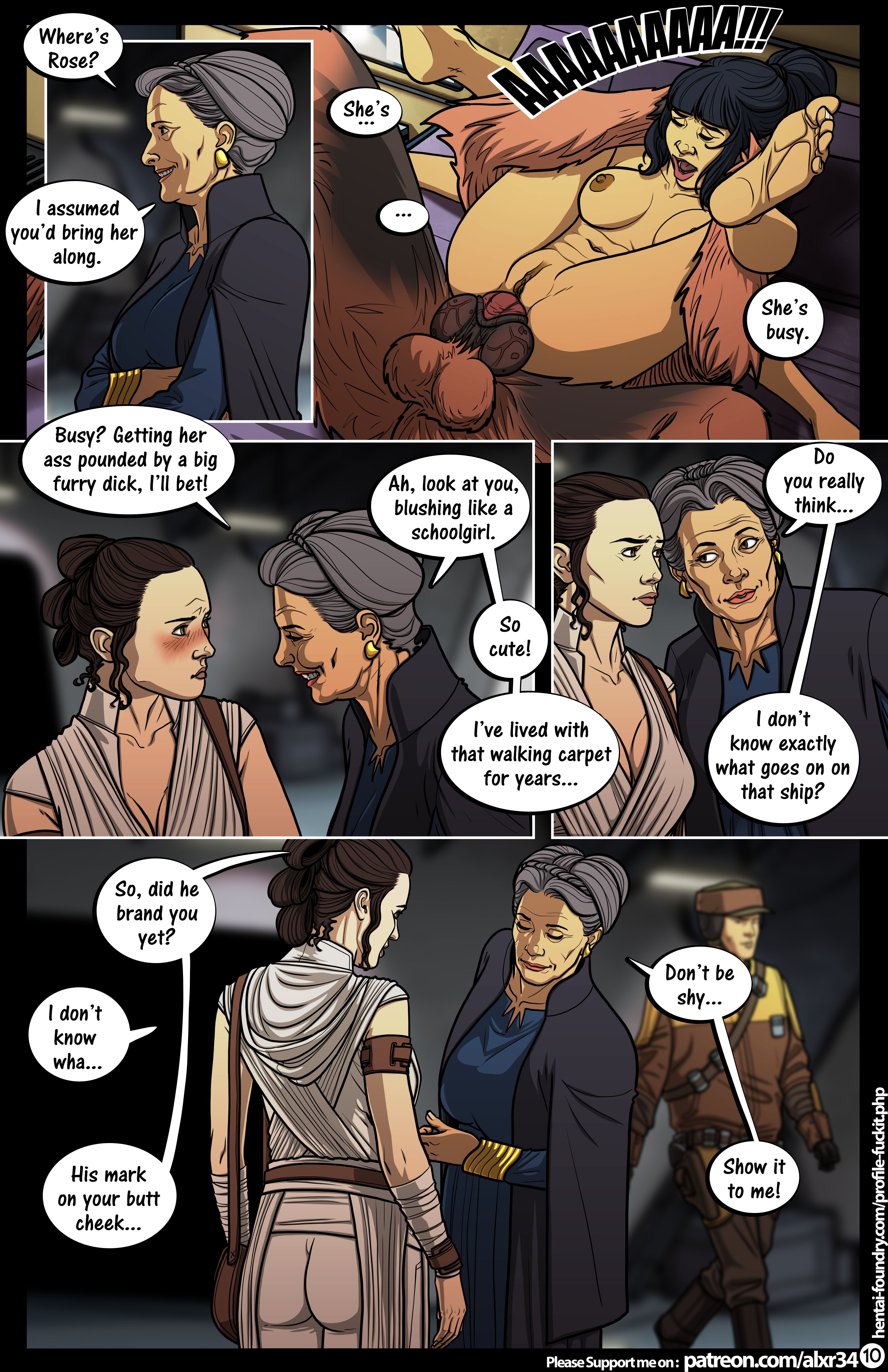 A Complete Guide To Wookie Sex (Star Wars) [Alxr34] - Chapter 3 — Page 11