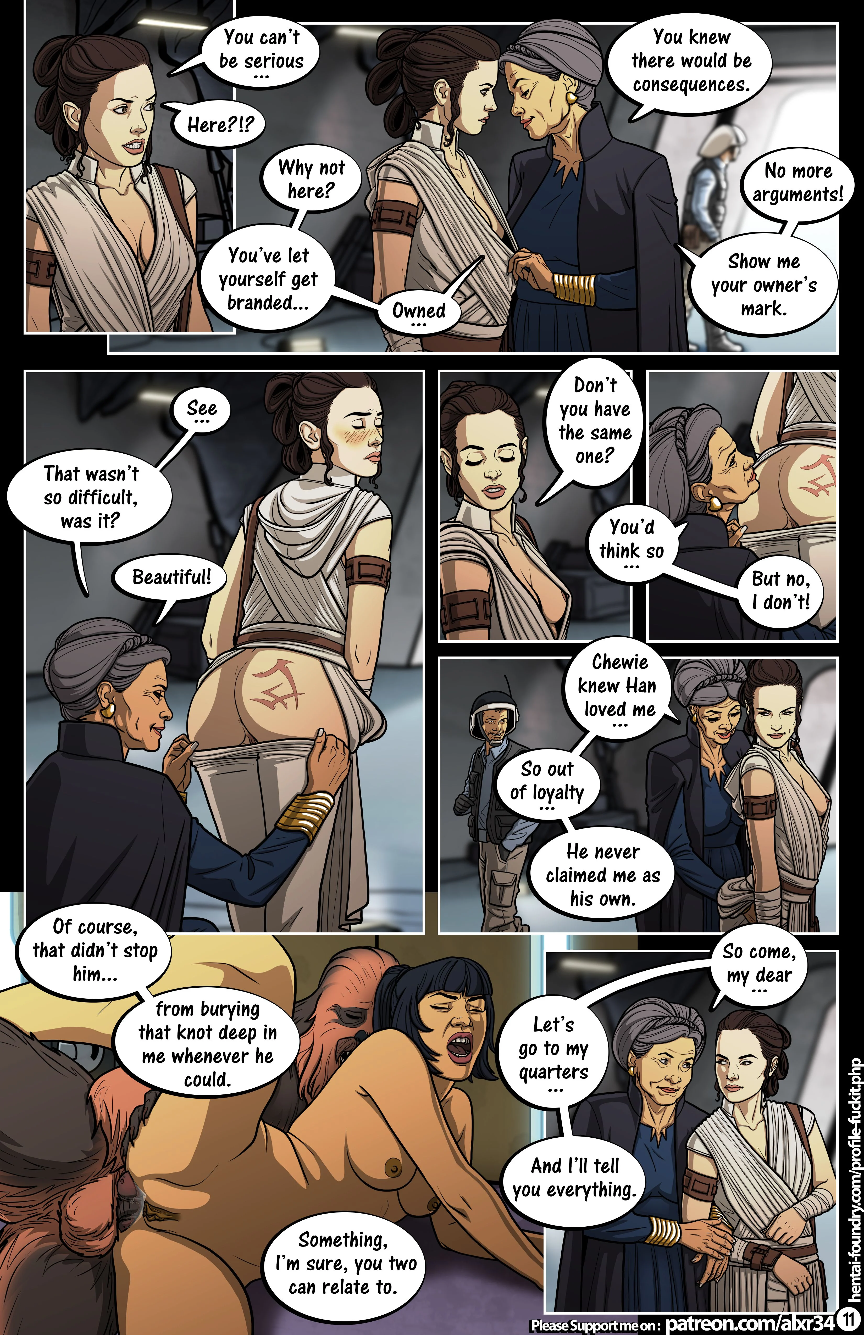 A Complete Guide To Wookie Sex (Star Wars) [Alxr34] - Chapter 3 — Page 12