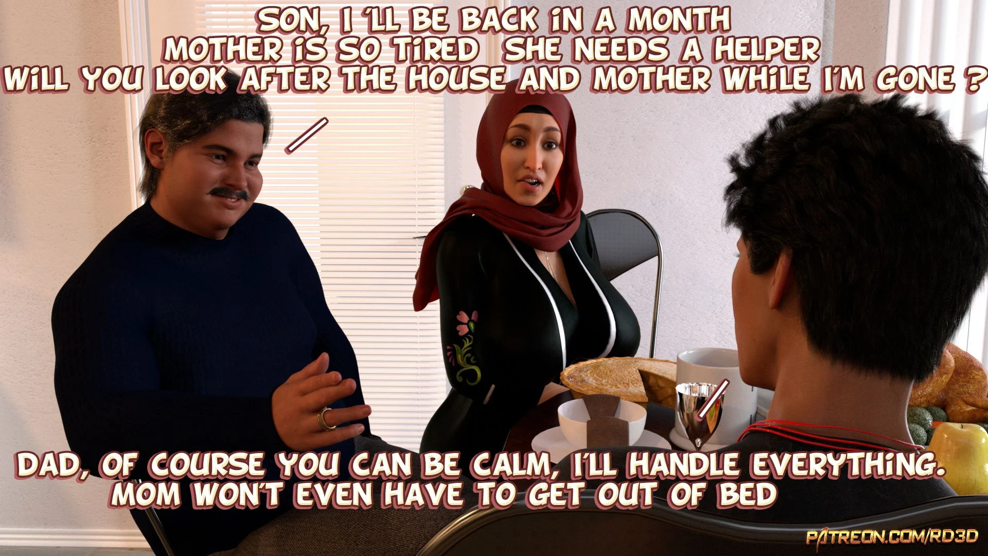 Lust Predators – Hijab Amatures [Real-Deal 3D] - Chapter 1 — Page 33