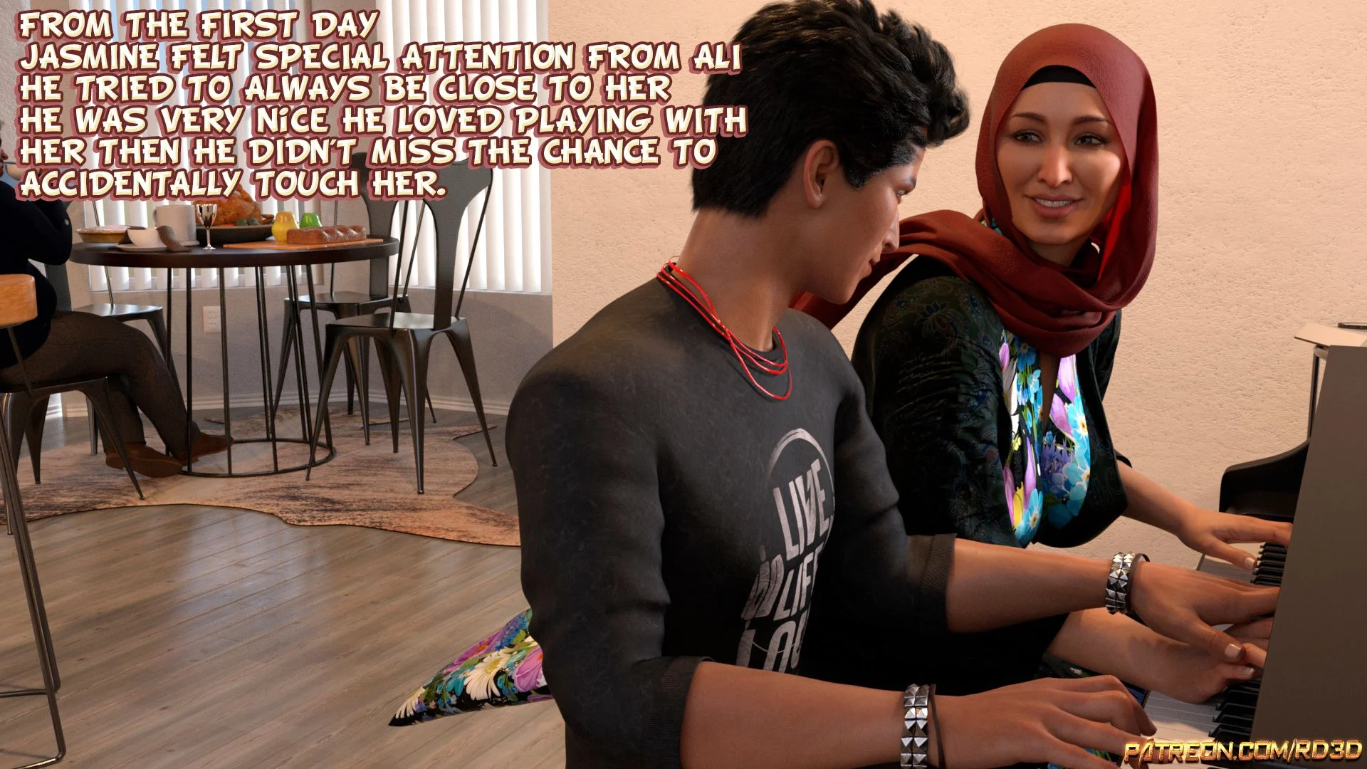 Lust Predators – Hijab Amatures [Real-Deal 3D] - Chapter 1 — Page 42