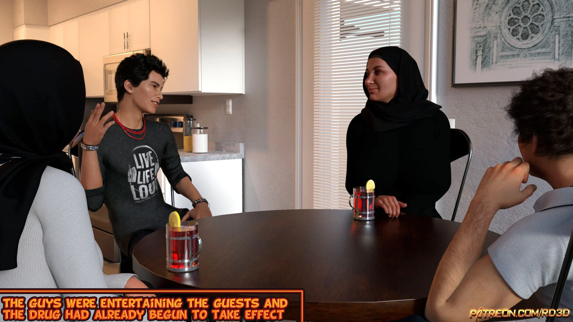Lust Predators – Hijab Amatures [Real-Deal 3D] - Chapter 0.4 — Page 7