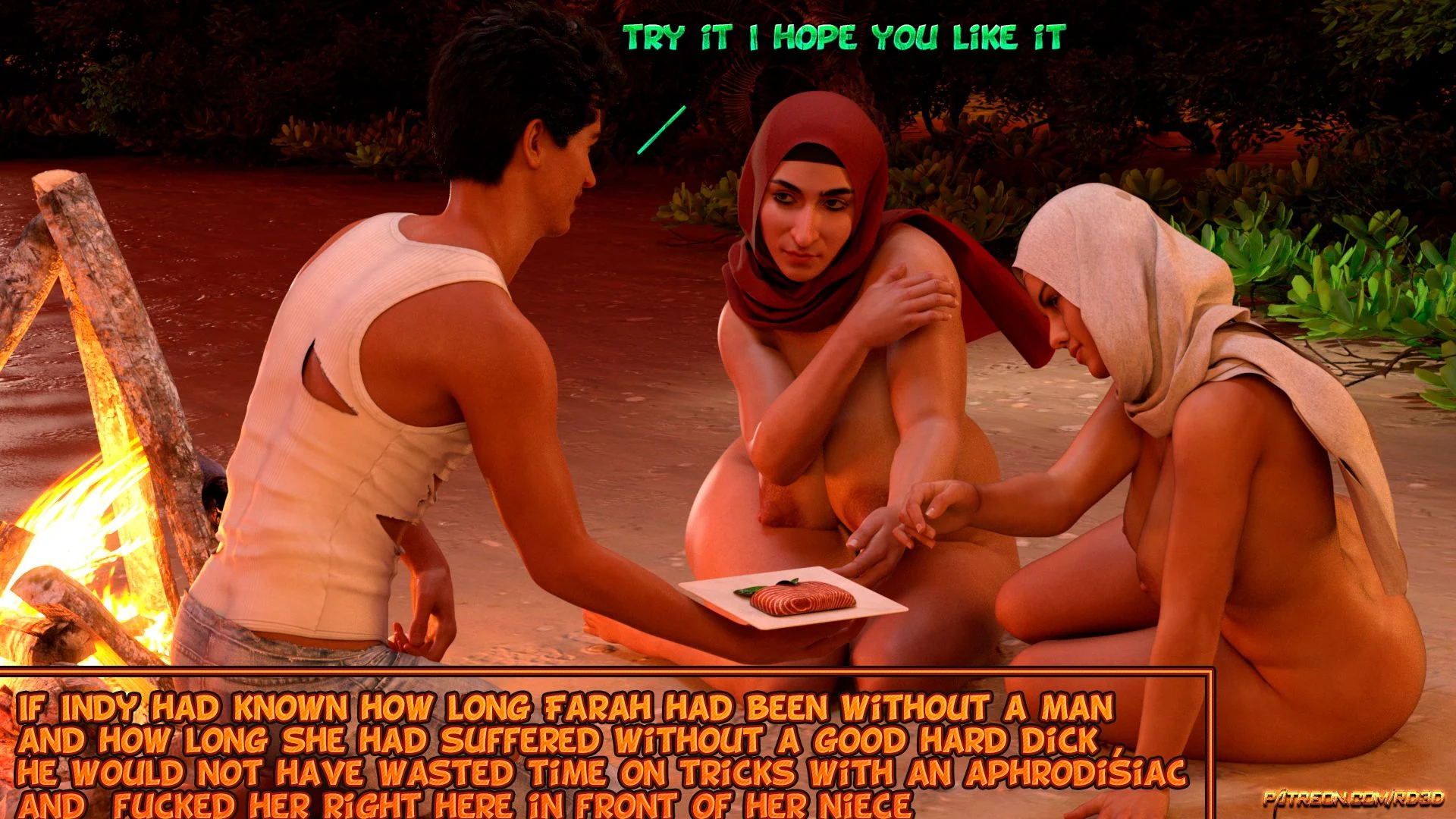 Lust Predators – Hijab Amatures [Real-Deal 3D] - Chapter 0.2 — Page 41