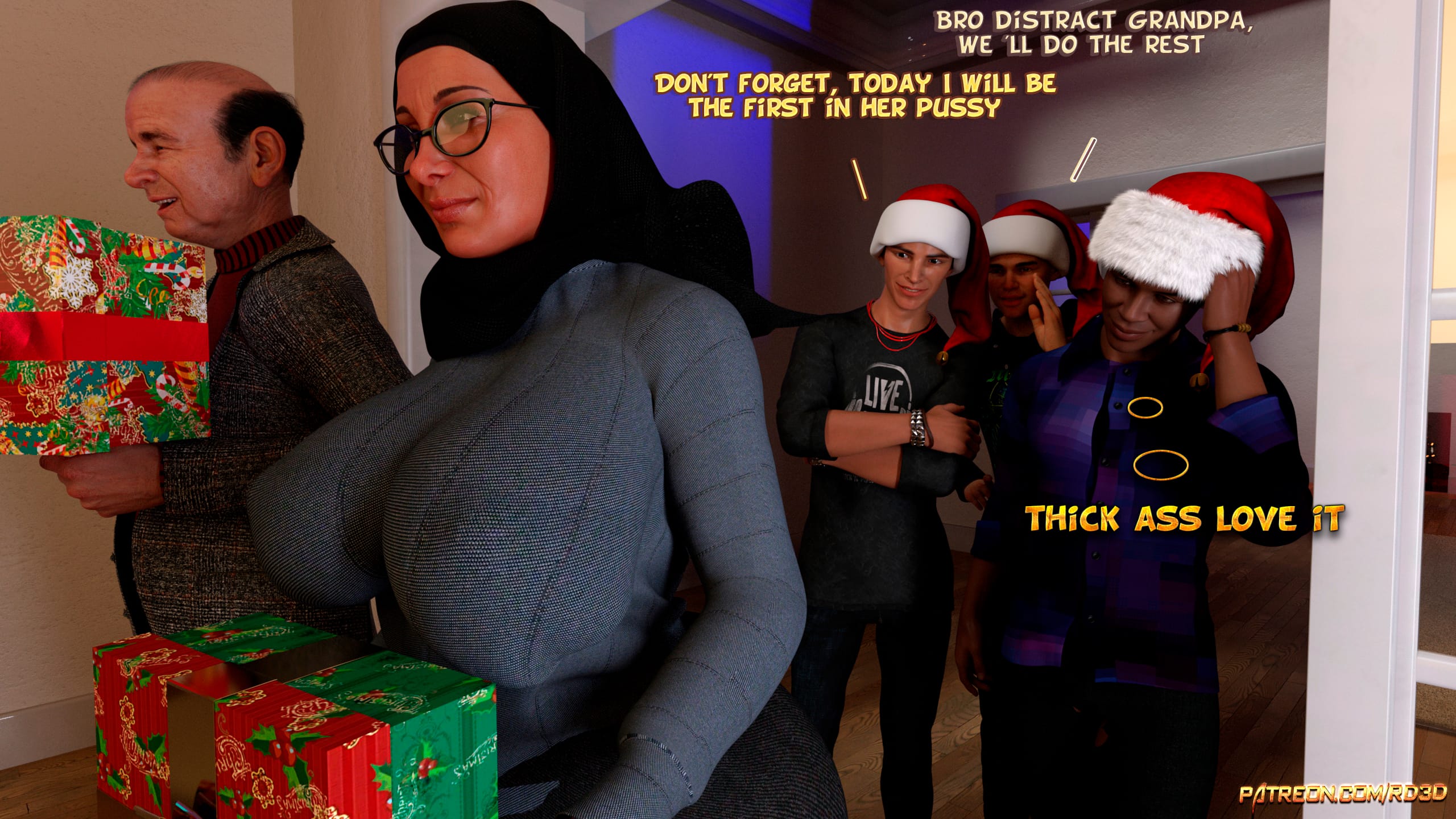 Lust Predators – Hijab Amatures [Real-Deal 3D] - Chapter 13 — Page 4