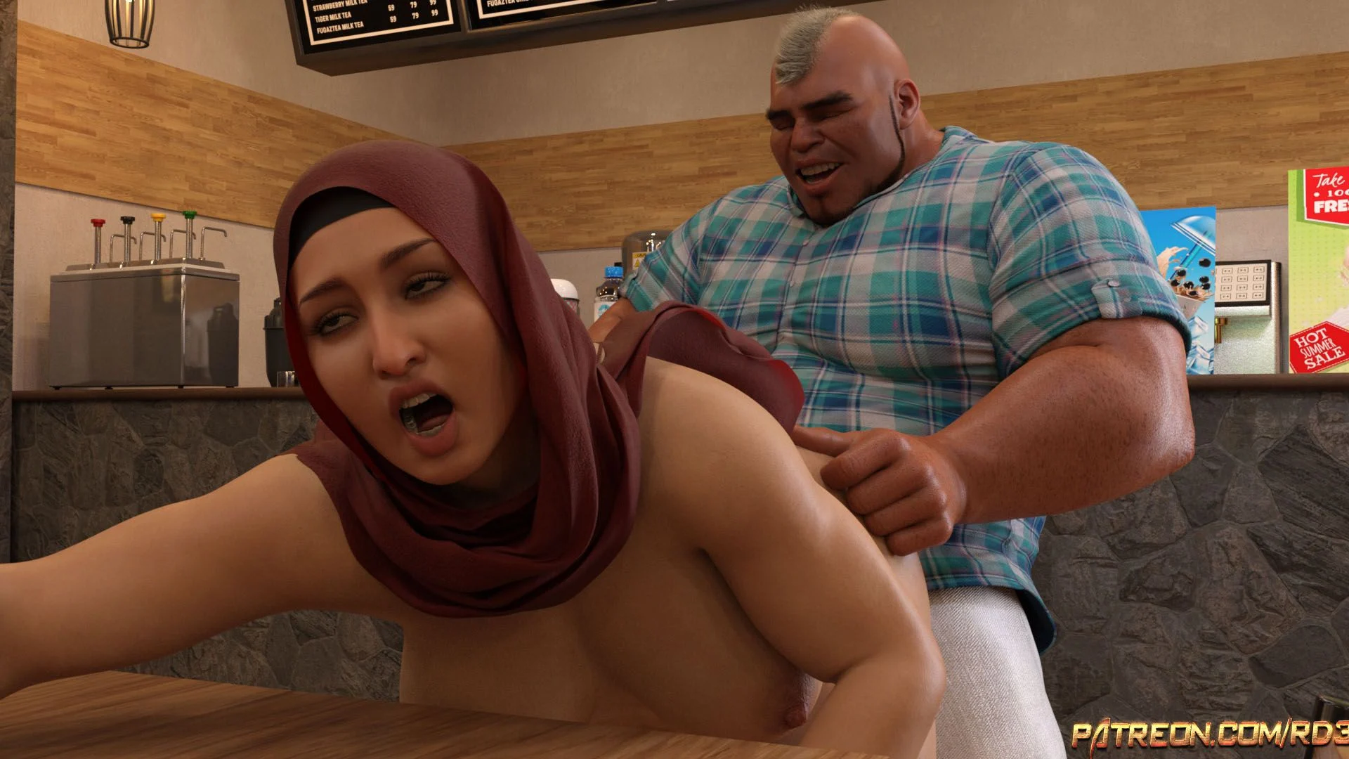Lust Predators – Hijab Amatures [Real-Deal 3D] - Chapter 3 — Page 20