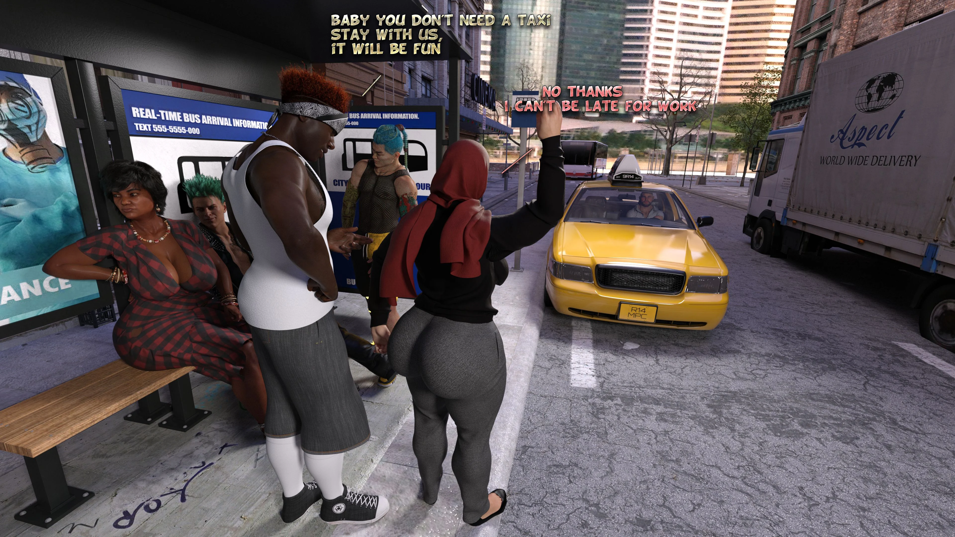 Lust Predators – Hijab Amatures [Real-Deal 3D] - Chapter 6 — Page 57