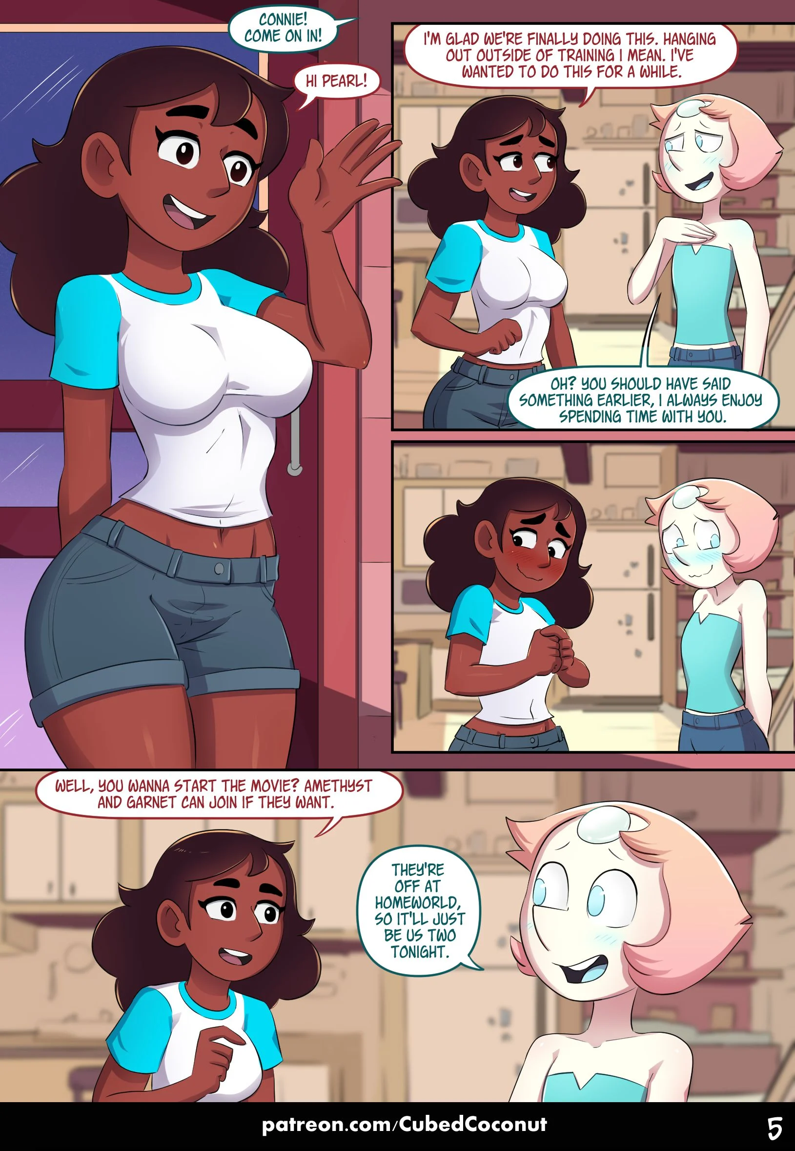 Pearl’s Fav Student (Steven Universe) [CubedCoconut] - Chapter 1 — Page 6