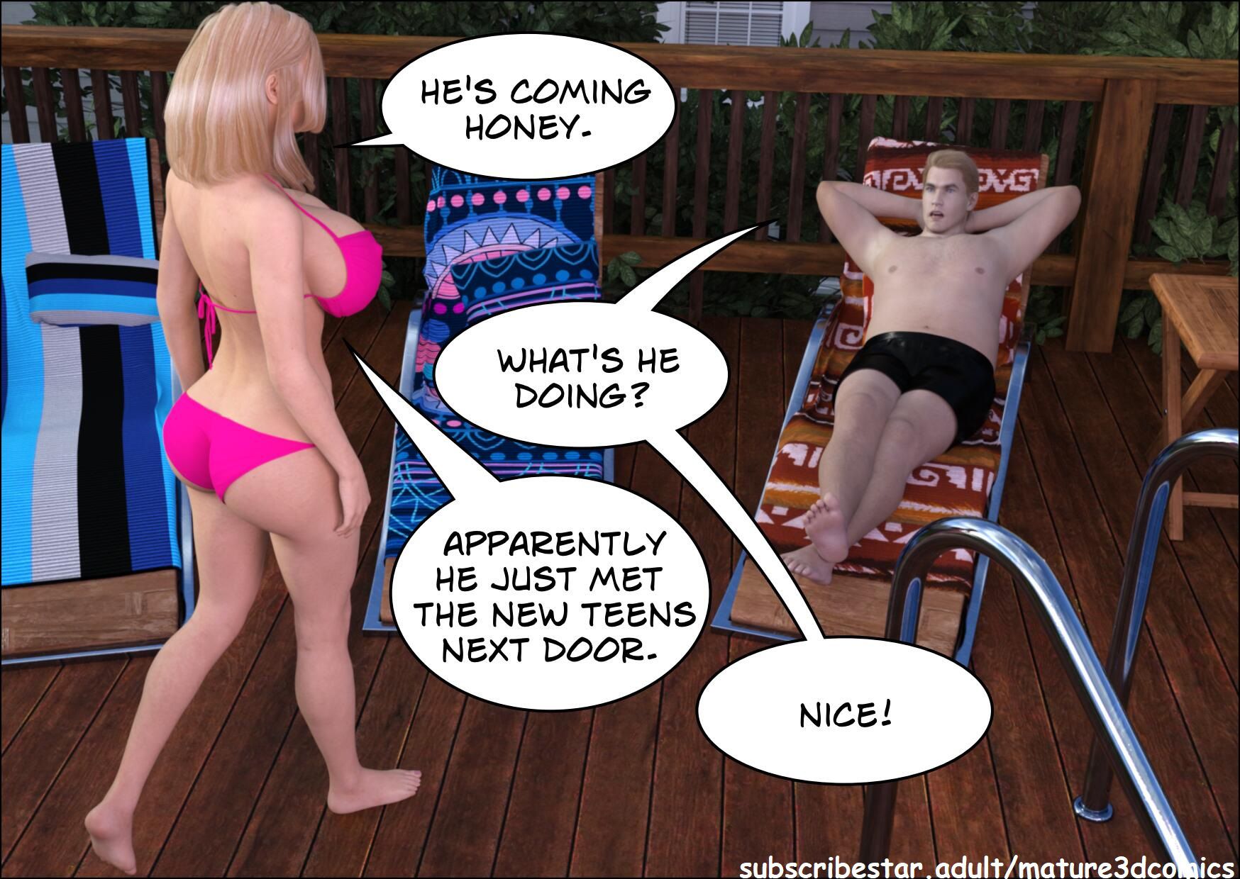 The MILF Next Door [Mature3DComics] - Chapter 1 — Page 8