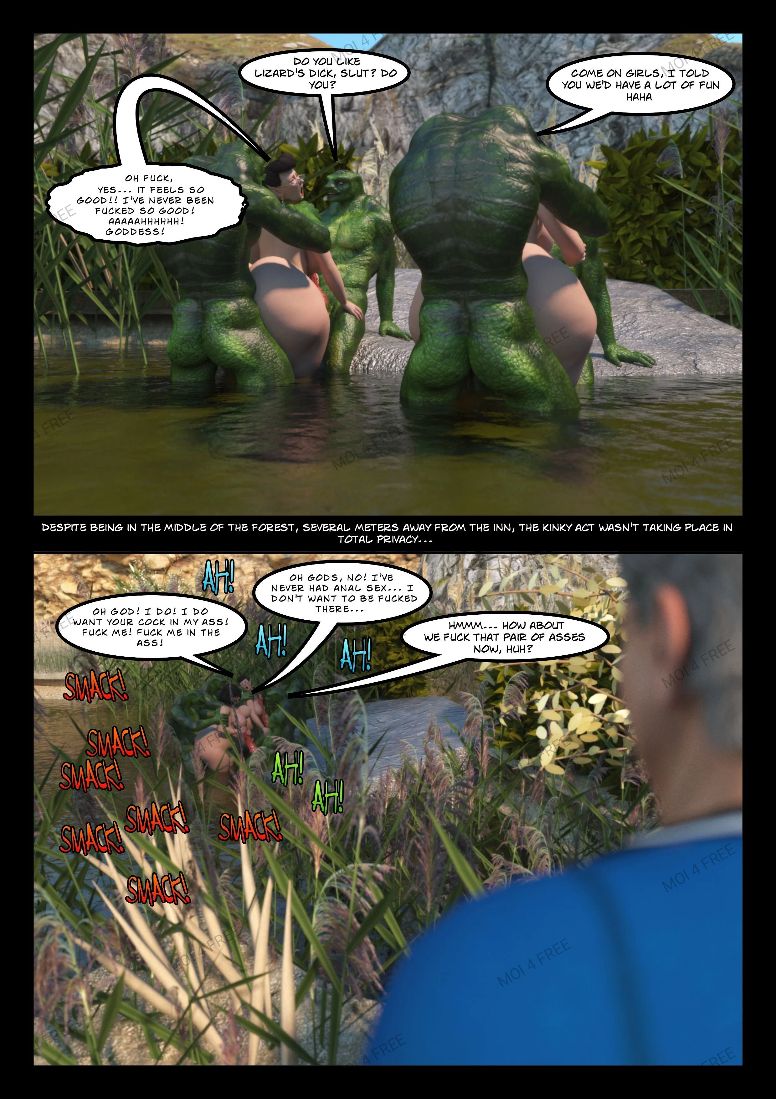 The Alpha Male Of The House [Moiarte3D] - Chapter 6.1 — Page 57