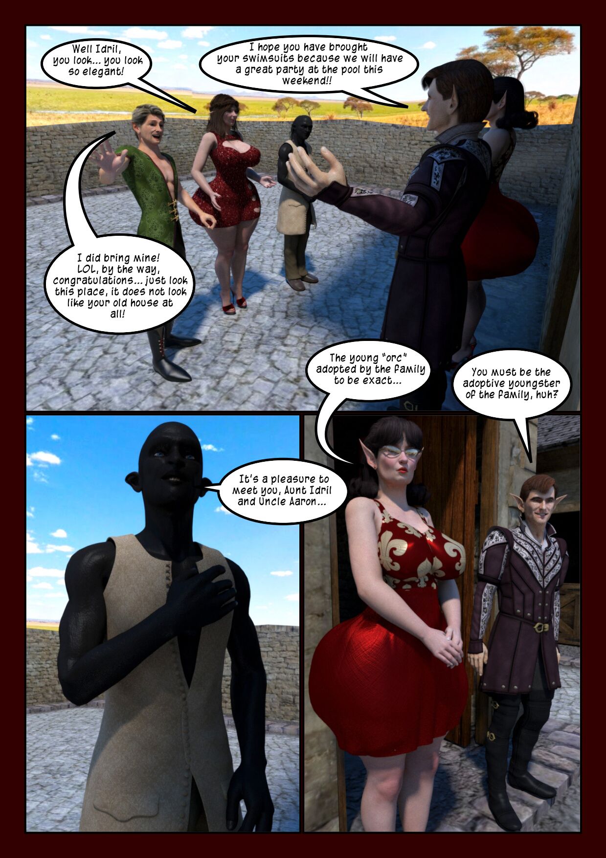 The Alpha Male Of The House [Moiarte3D] - Chapter 2 — Page 4