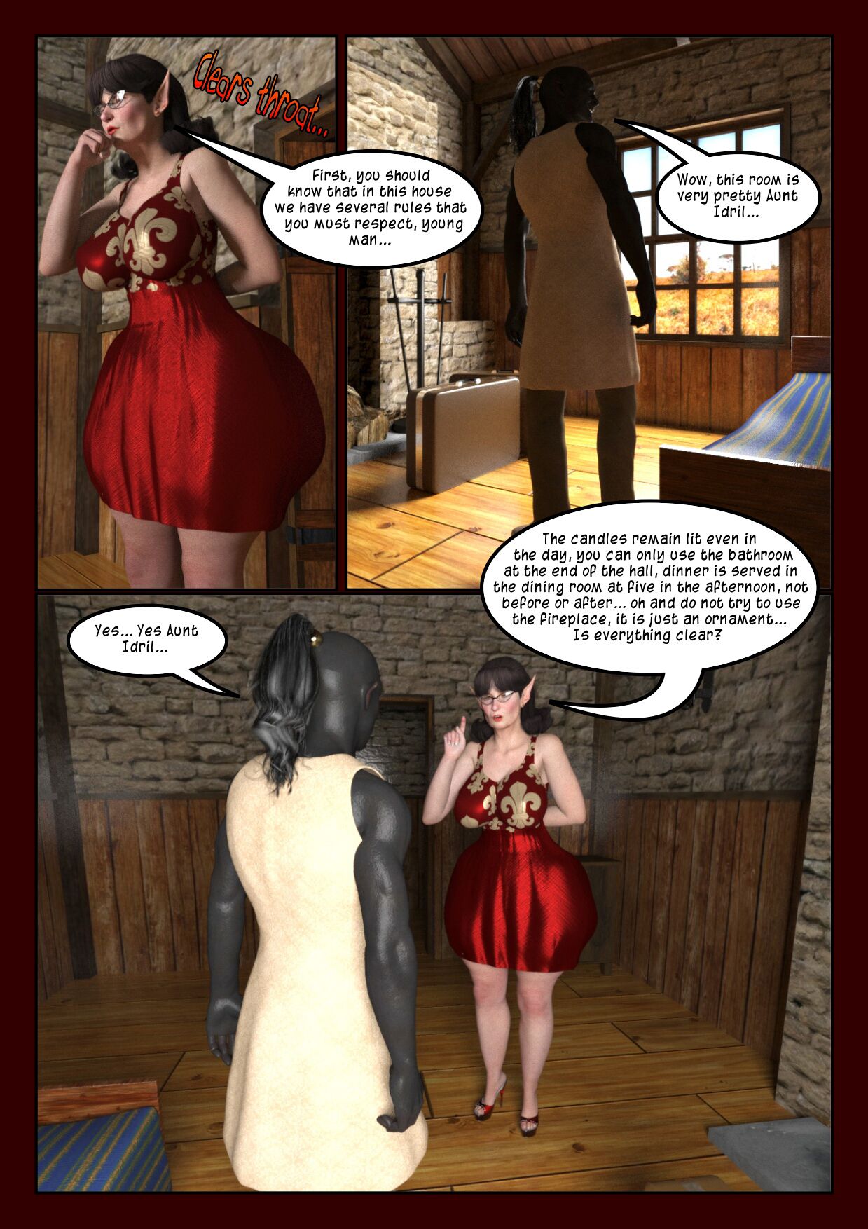 The Alpha Male Of The House [Moiarte3D] - Chapter 2 — Page 6