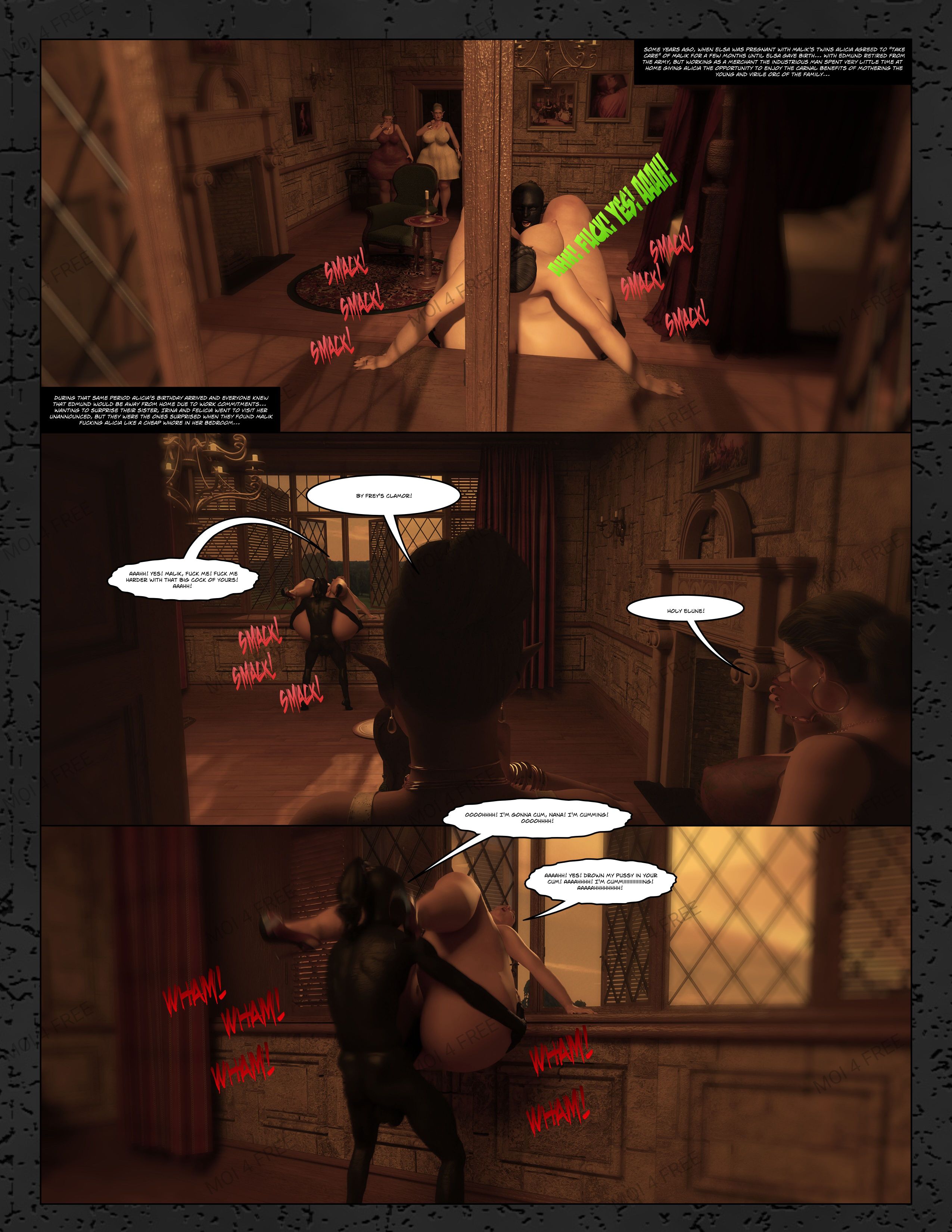 The Alpha Male Of The House [Moiarte3D] - Chapter 6.3 — Page 25