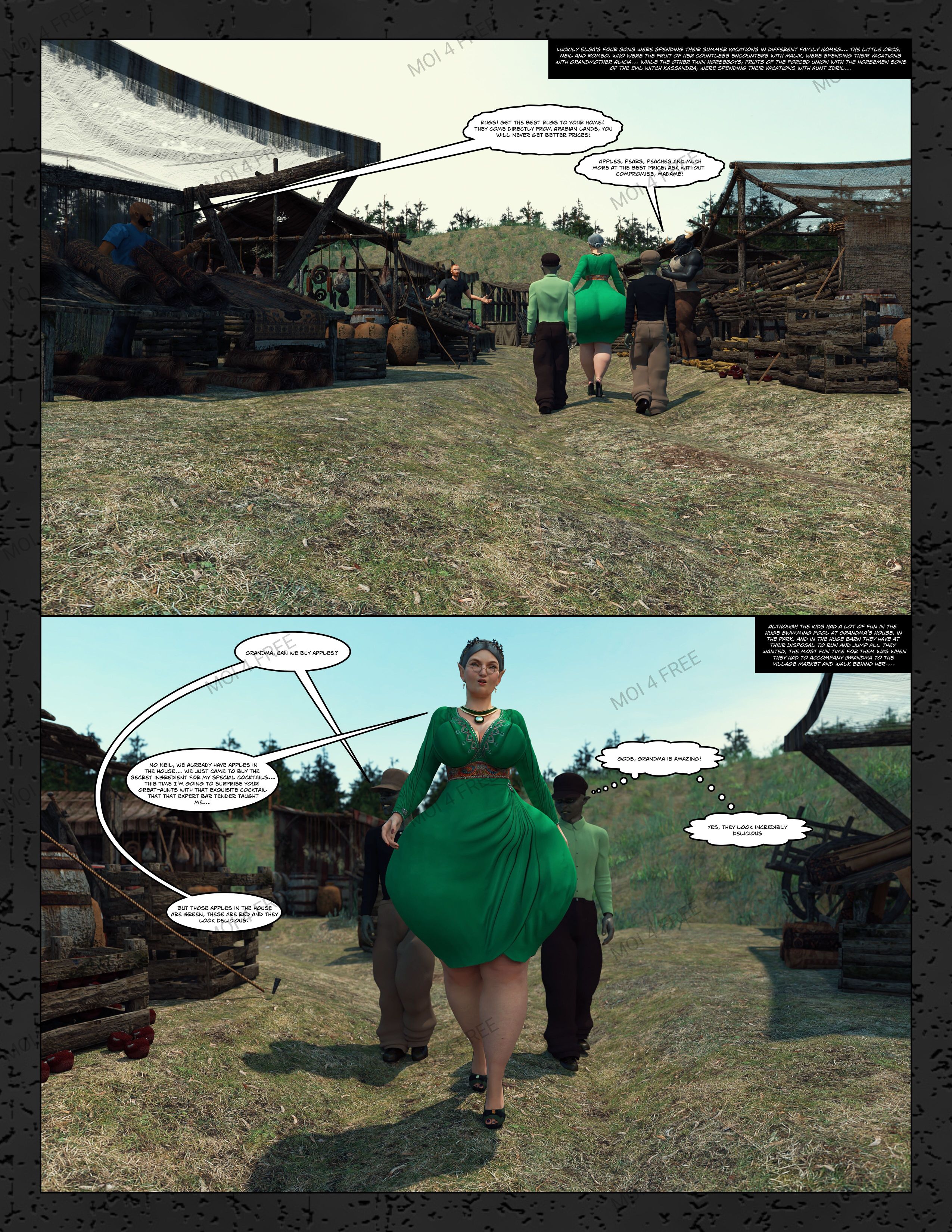 The Alpha Male Of The House [Moiarte3D] - Chapter 6.3 — Page 4