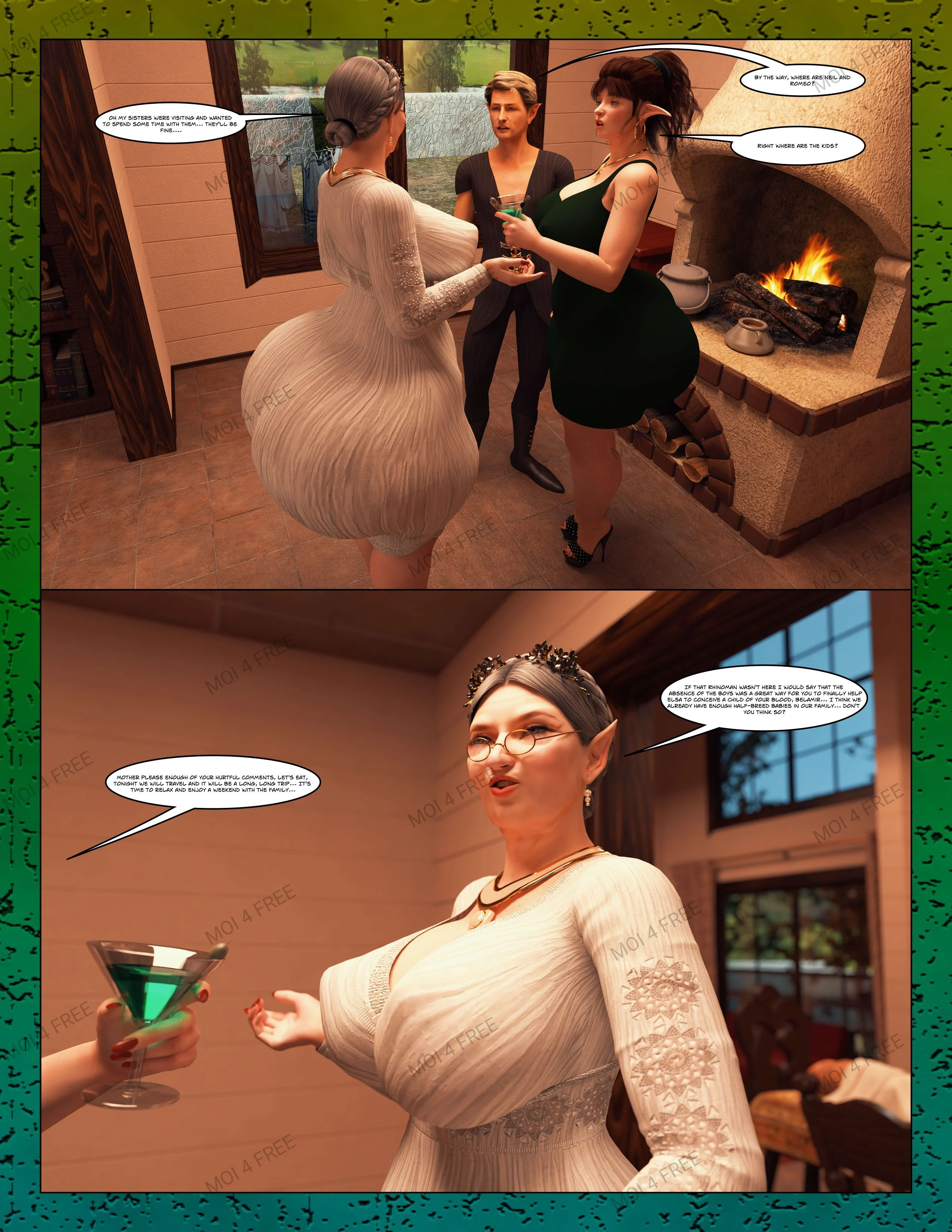 The Alpha Male Of The House [Moiarte3D] - Chapter 6.3 — Page 51