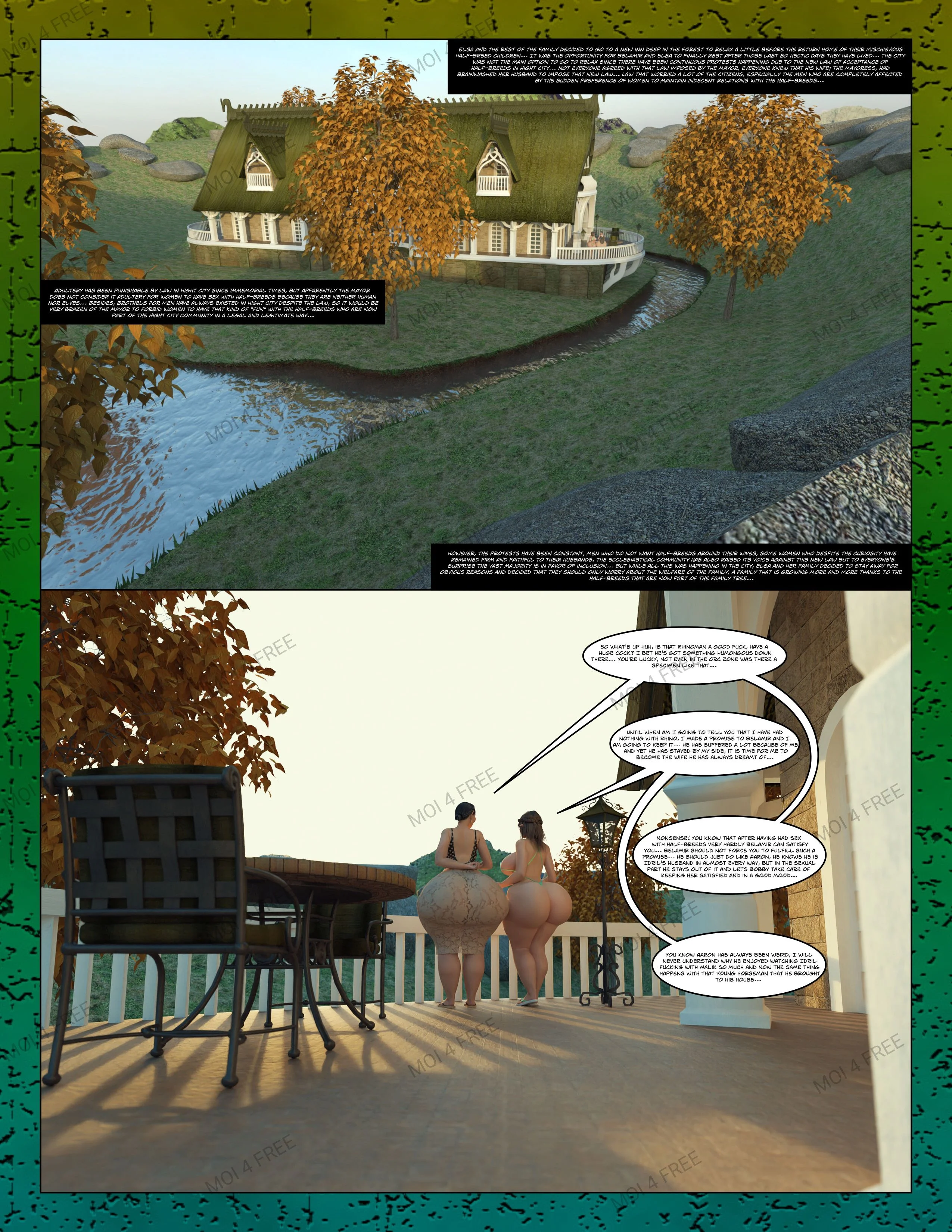 The Alpha Male Of The House [Moiarte3D] - Chapter 6.3 — Page 52