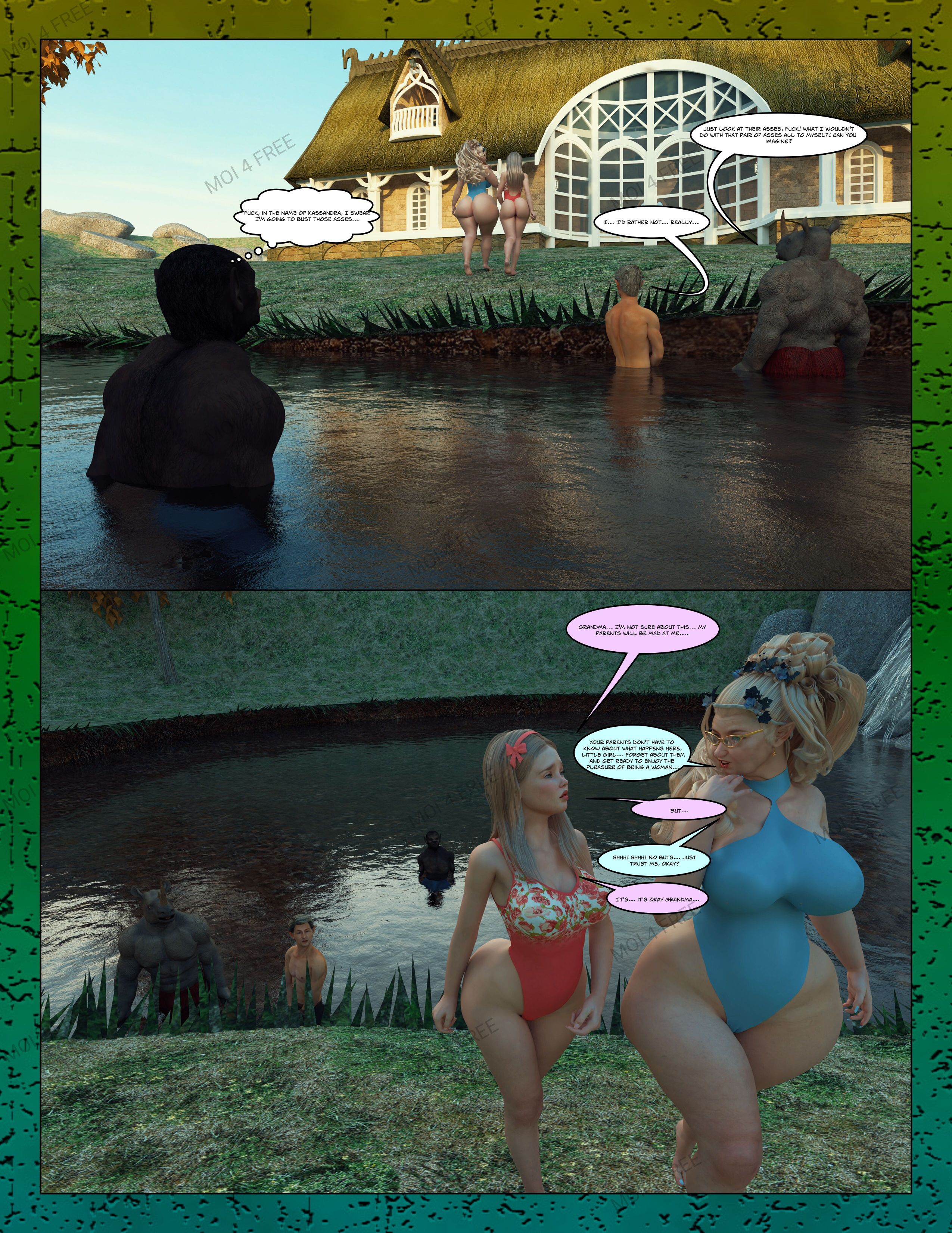The Alpha Male Of The House [Moiarte3D] - Chapter 6.3 — Page 58
