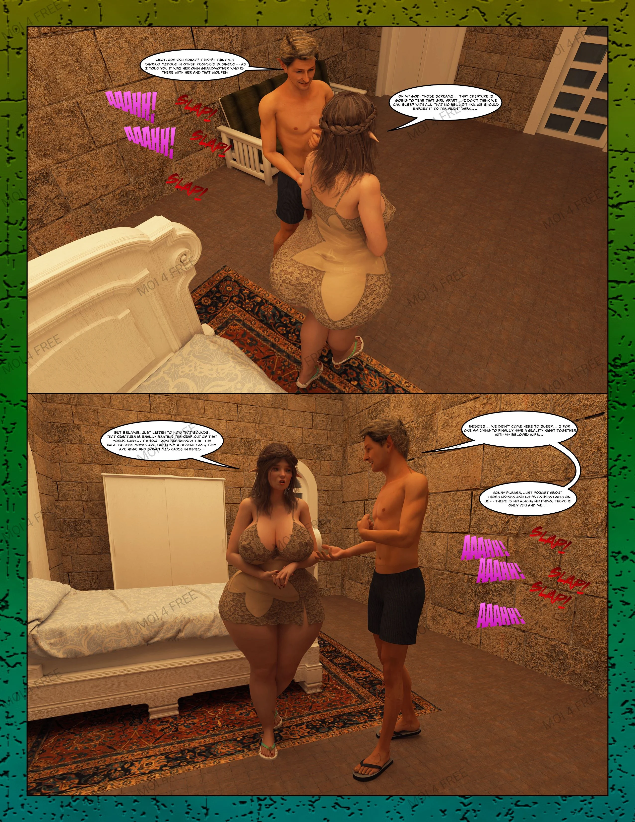 The Alpha Male Of The House [Moiarte3D] - Chapter 6.3 — Page 64