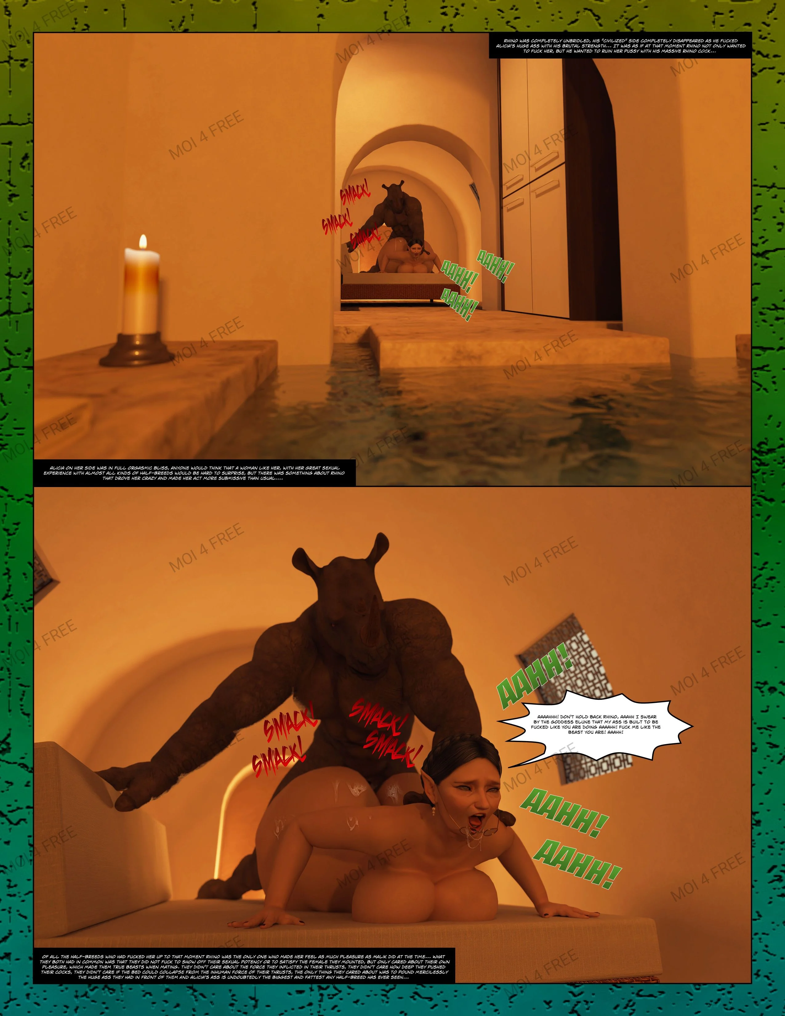 The Alpha Male Of The House [Moiarte3D] - Chapter 6.3 — Page 71