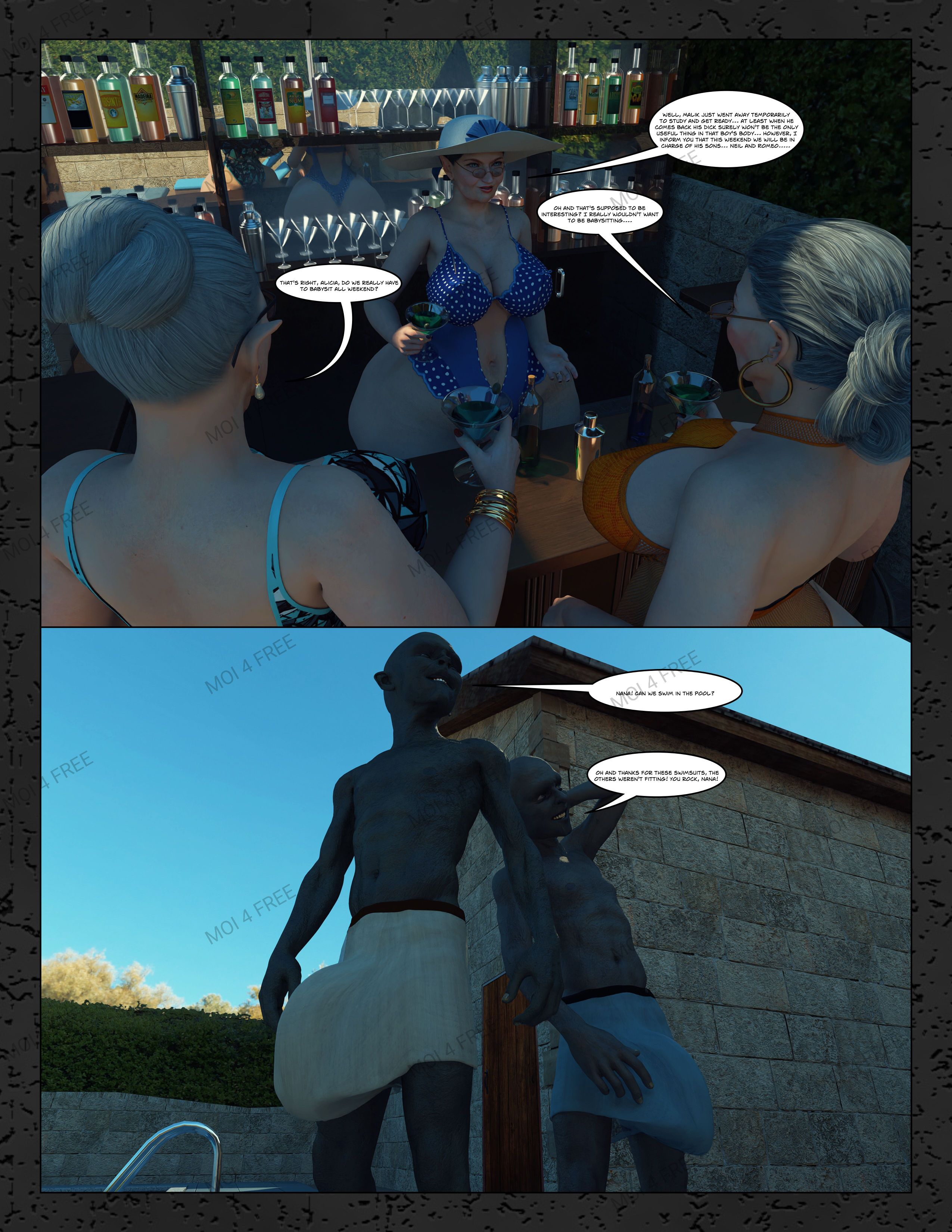 The Alpha Male Of The House [Moiarte3D] - Chapter 6.3 — Page 8