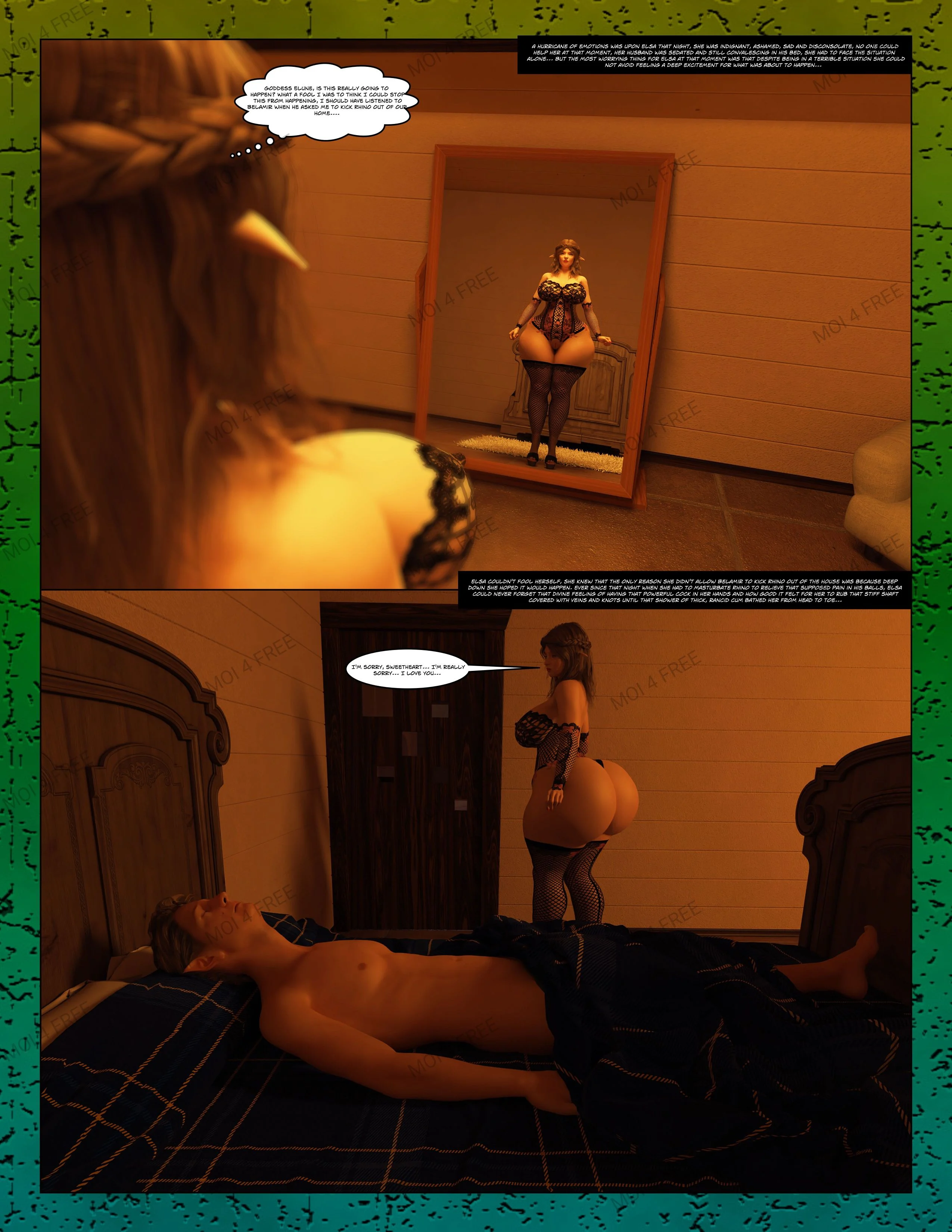 The Alpha Male Of The House [Moiarte3D] - Chapter 6.3 — Page 92