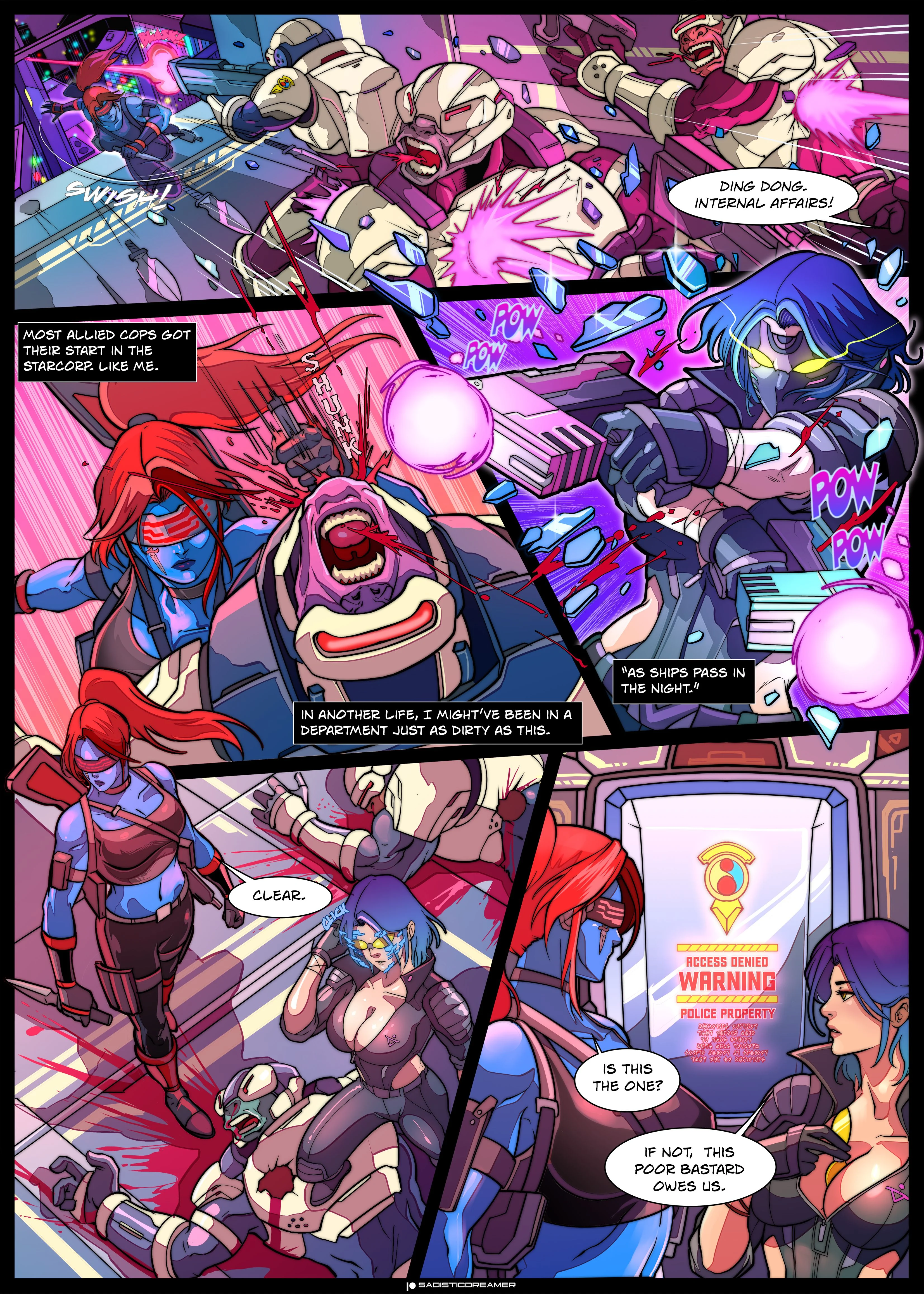 Yuki: Space Assassin [SkyFantasy] - Chapter 2 — Page 6
