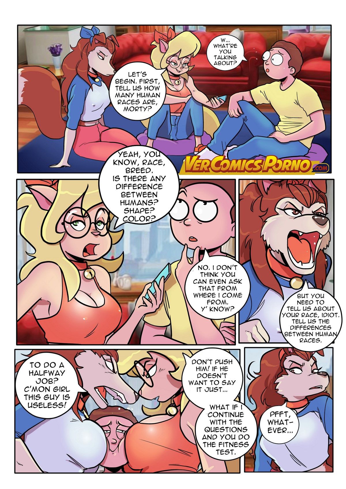 Pleasure Trip (Rick and Morty) [Ero-Mantic , Gansoman] - Chapter 3 — Page 9