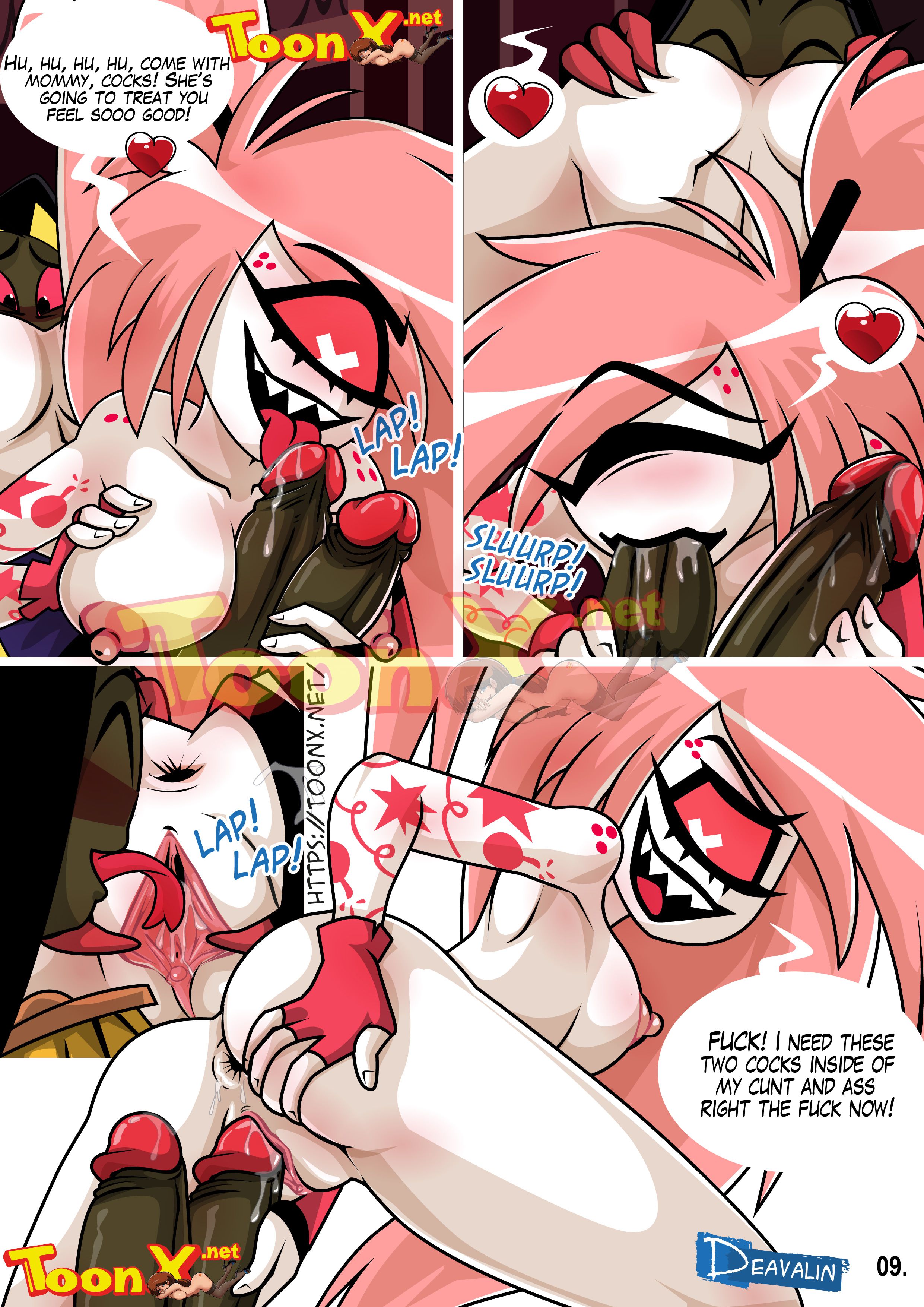 Sex (Hazbin Hotel) [Deavalin] - Chapter 1 — Page 10