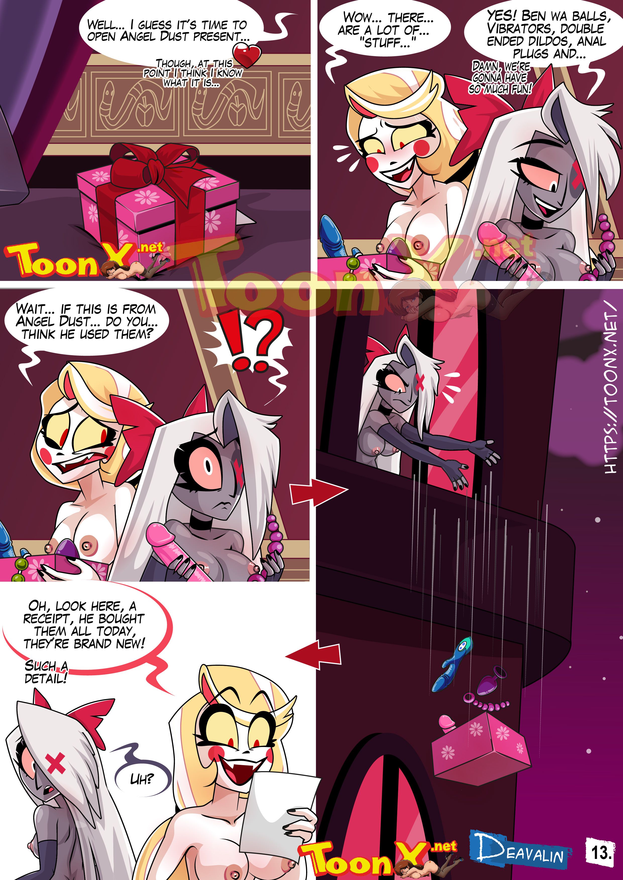 Sex (Hazbin Hotel) [Deavalin] - Chapter 1 — Page 13