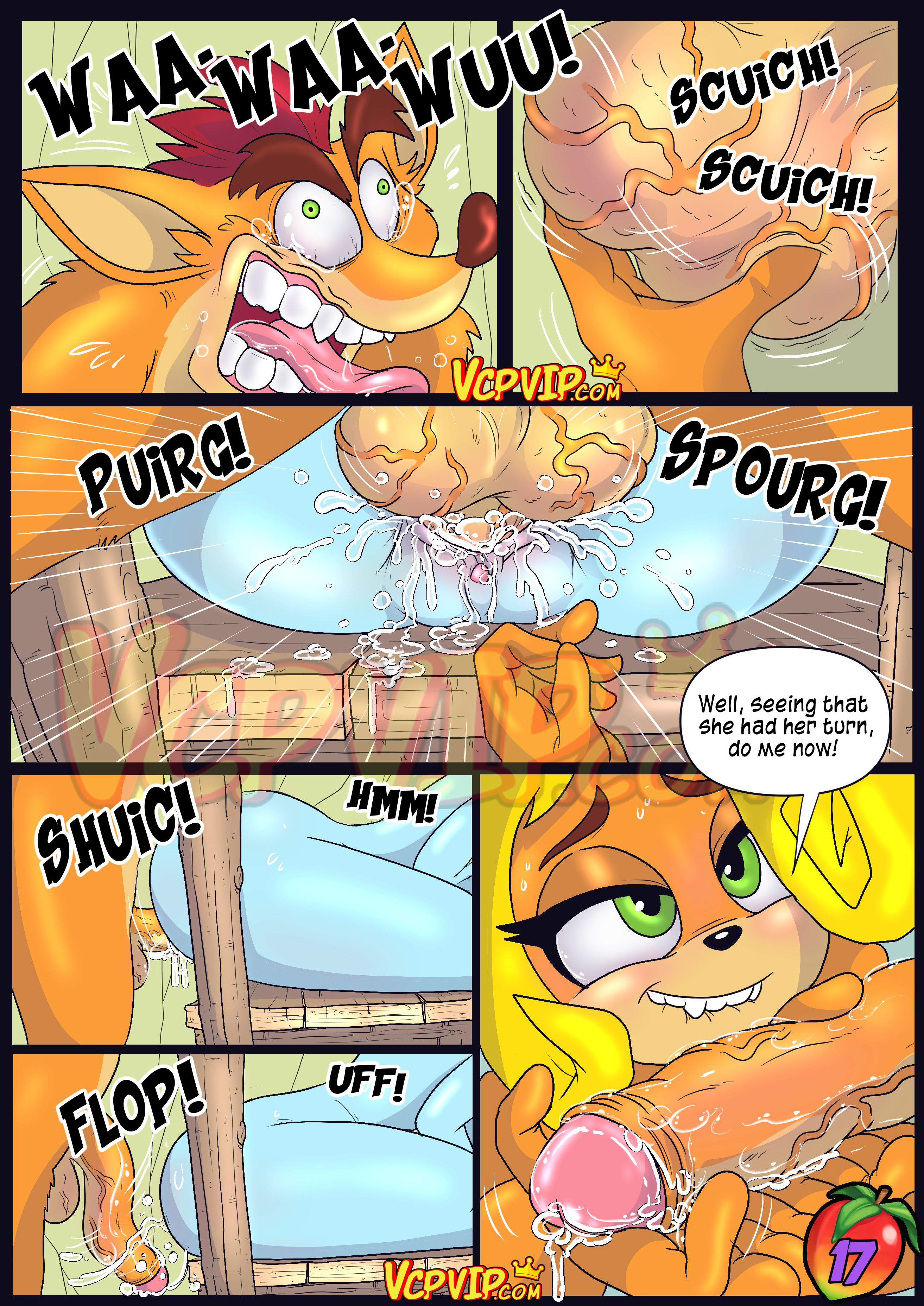 Tag Team Fucking Nina (Crash Bandicoot) [Macergo] - Chapter 1 — Page 18
