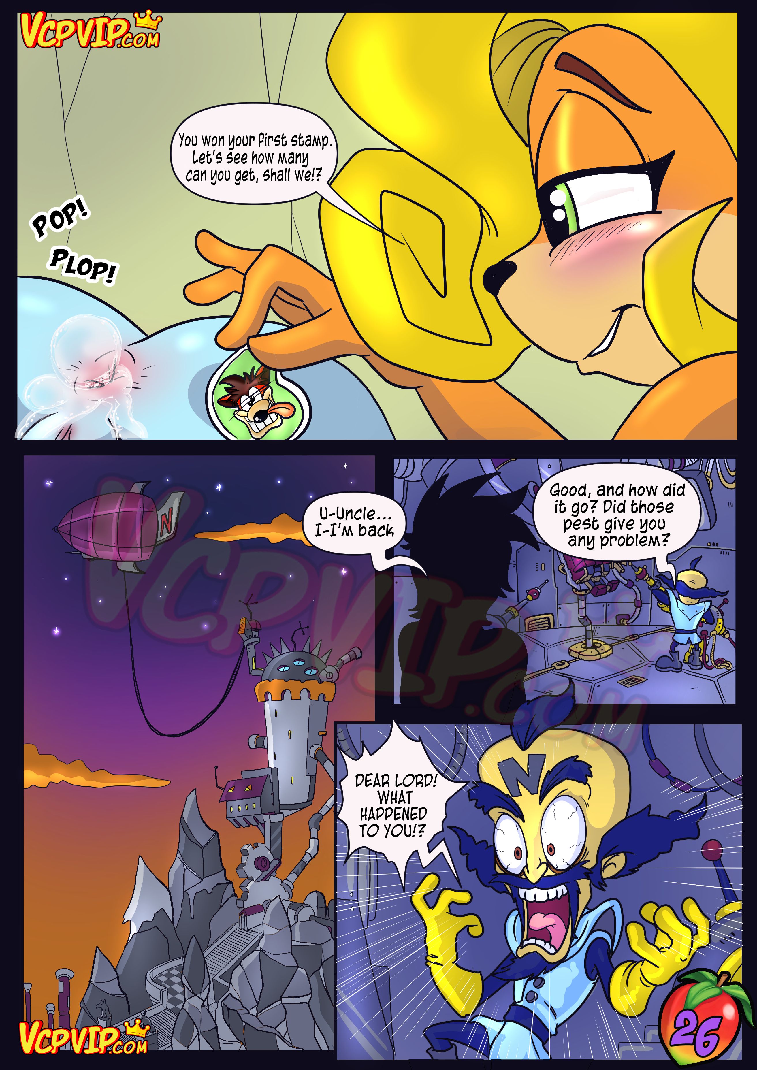 Tag Team Fucking Nina (Crash Bandicoot) [Macergo] - Chapter 1 — Page 27