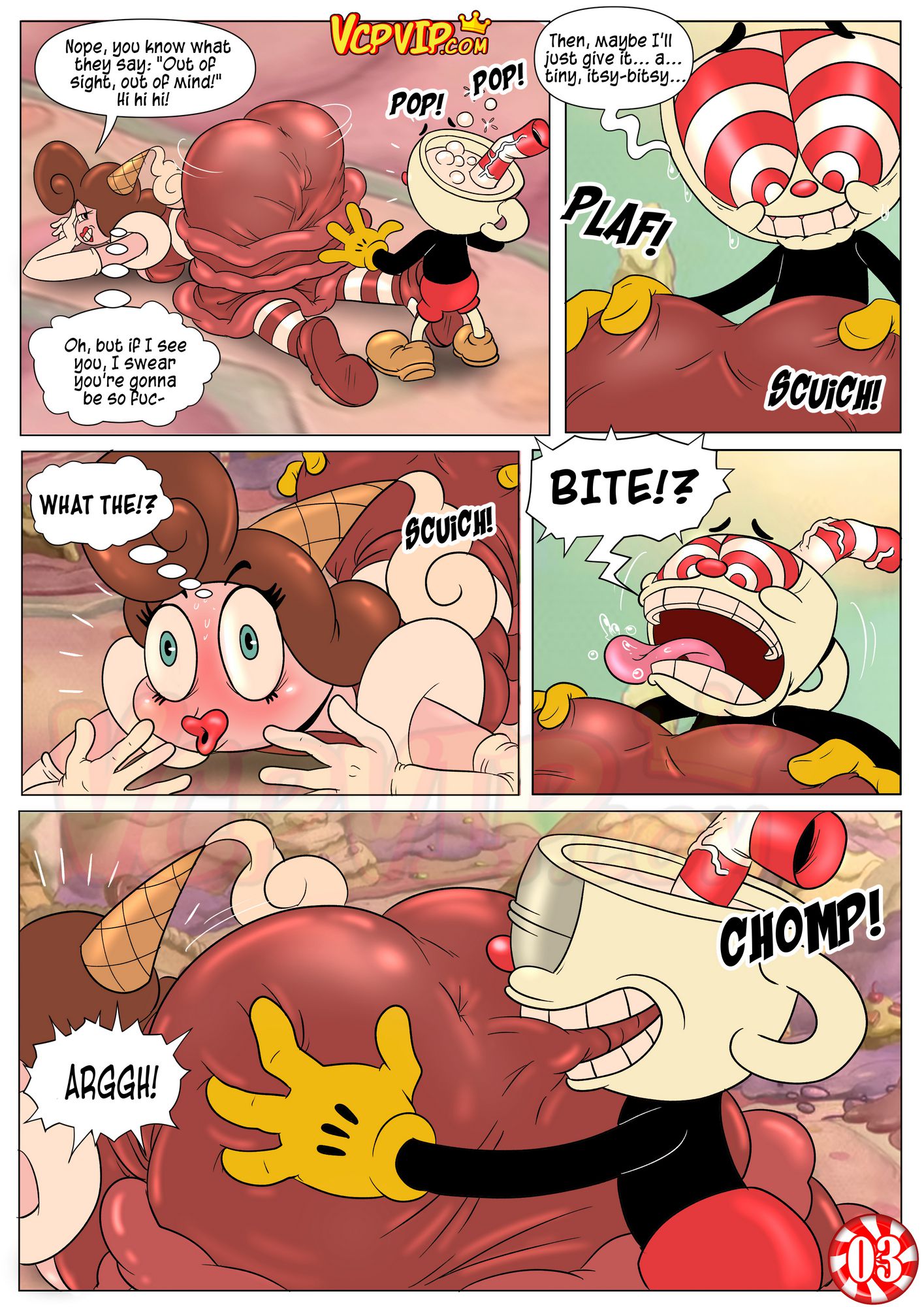 Delightfully Sweet Bon Bon (The Cuphead Show!) [Macergo] - Chapter 1 — Page 4