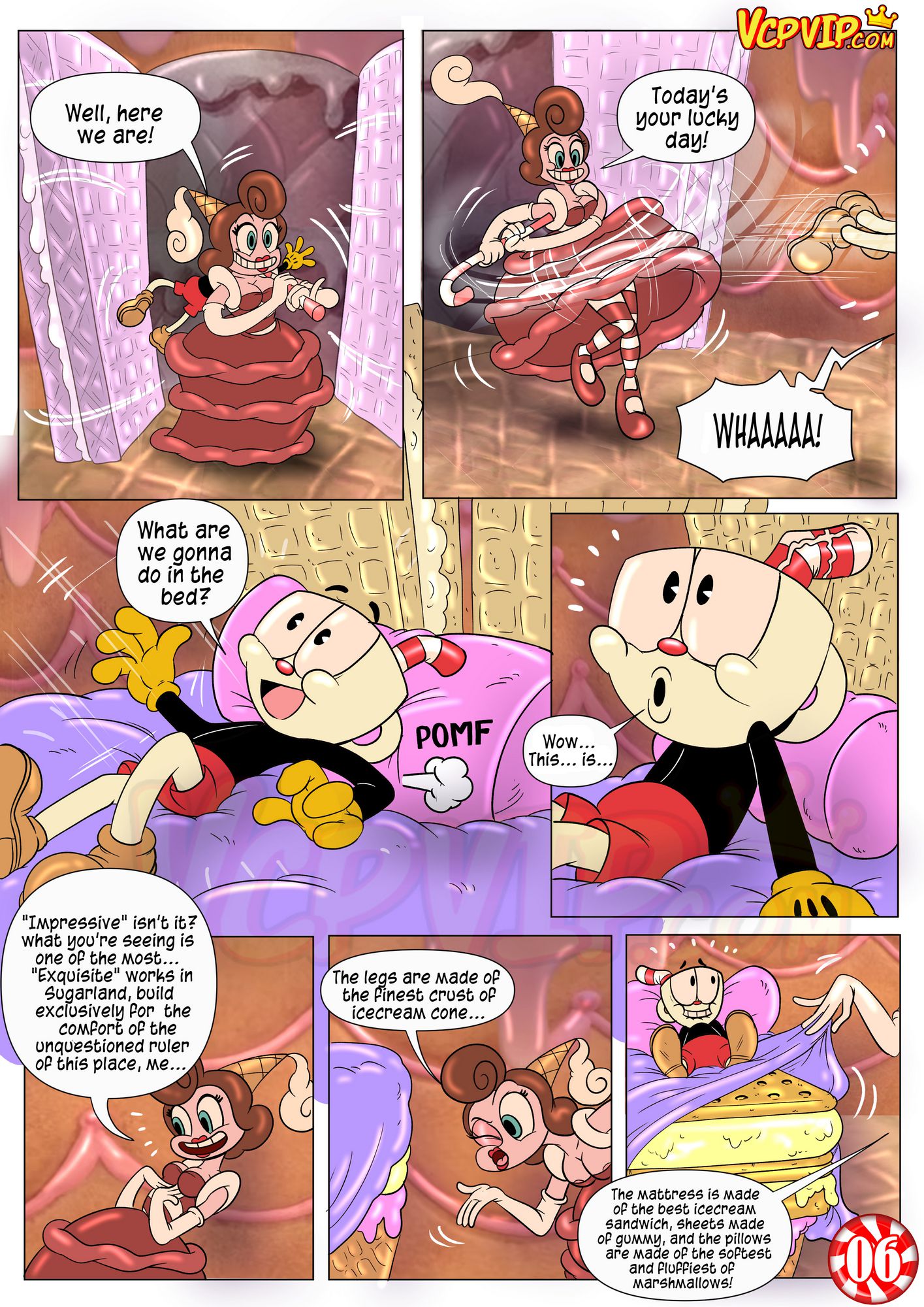Delightfully Sweet Bon Bon (The Cuphead Show!) [Macergo] - Chapter 1 — Page 7