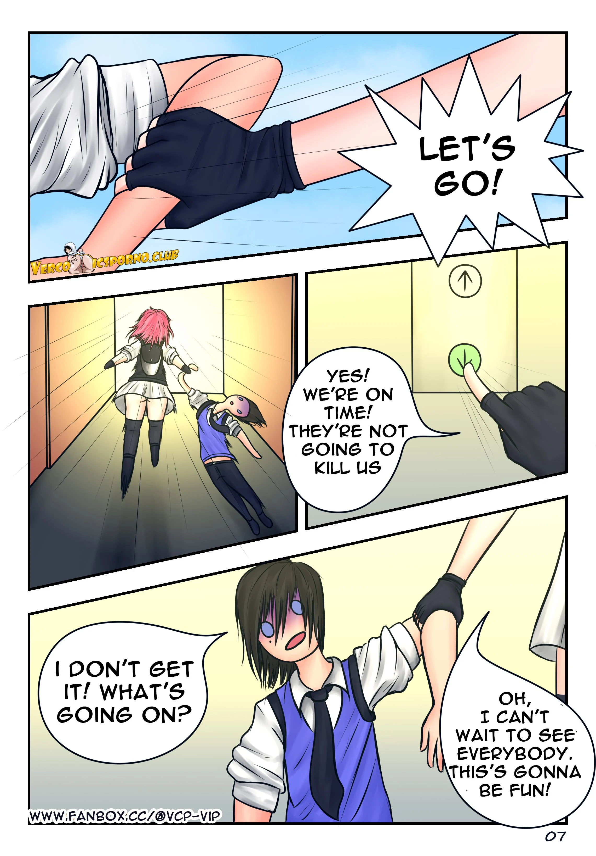 SexPoints Academy [DakuHasu Art] - Chapter 1 — Page 8