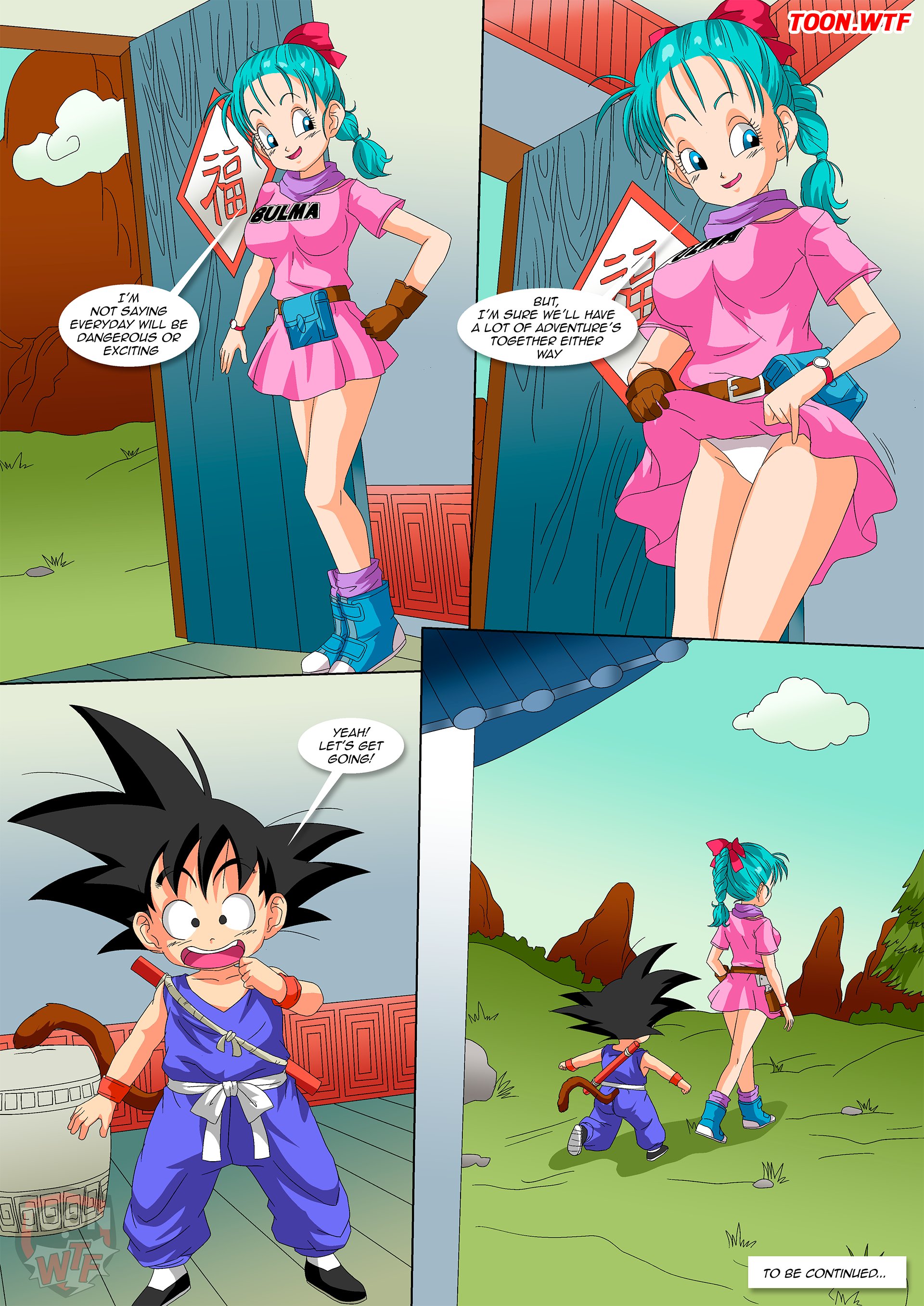 Hands Off Dragon Balls (Dragon Ball) [Palcomix] - Chapter 1 — Page 17