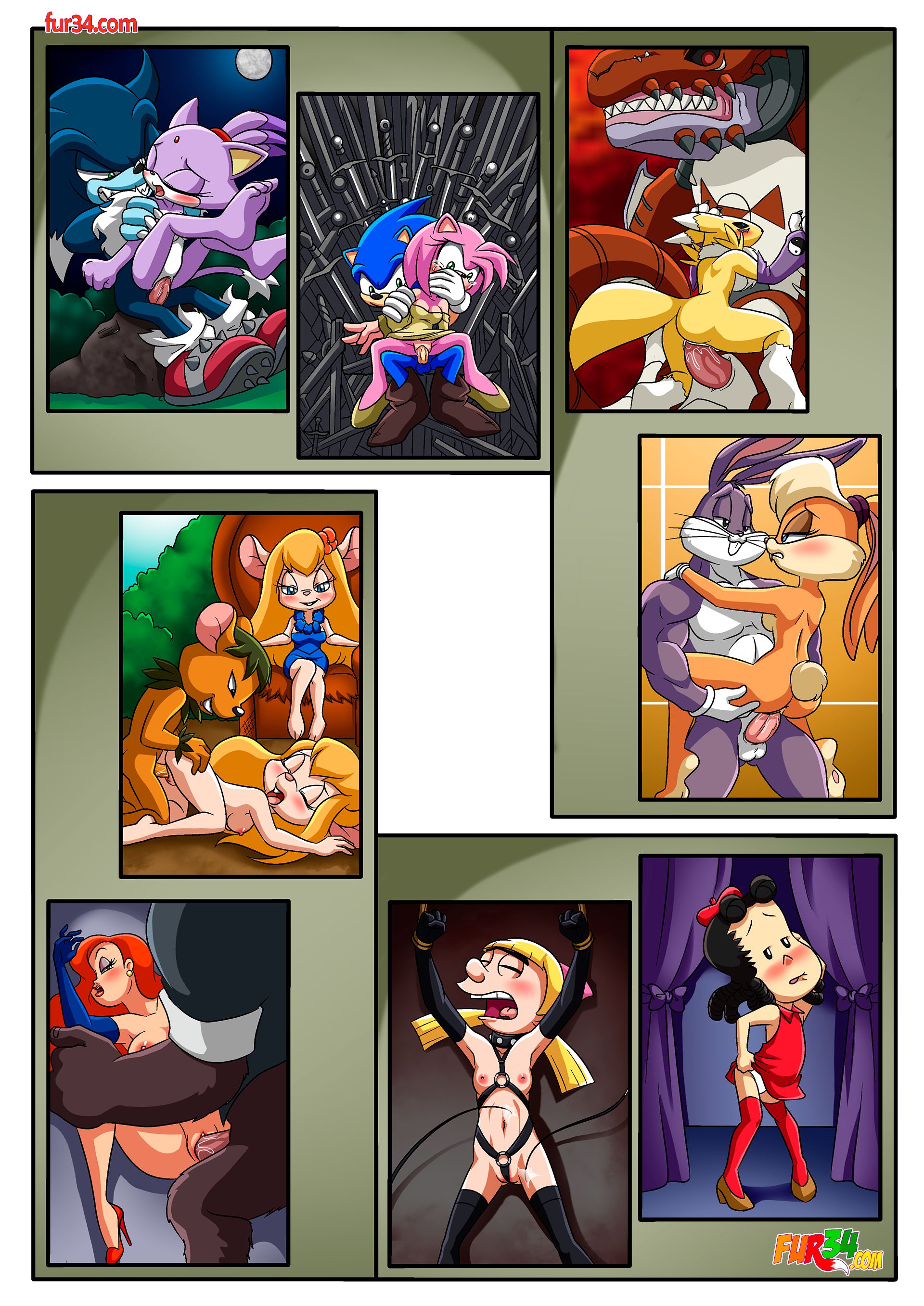 Minerva Mink: Out of Service! (Animaniacs) [Palcomix] - Chapter 1 — Page 8