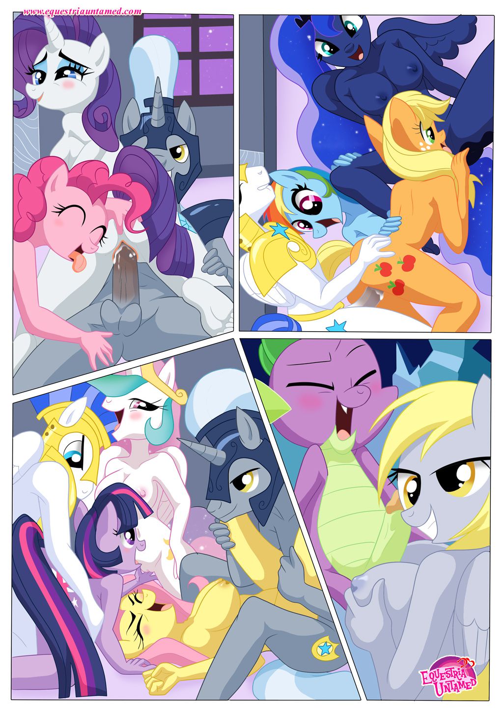 The Next Level of Friendship (My Little Pony: Friendship is Magic) [Palcomix] - Chapter 1 — Page 12