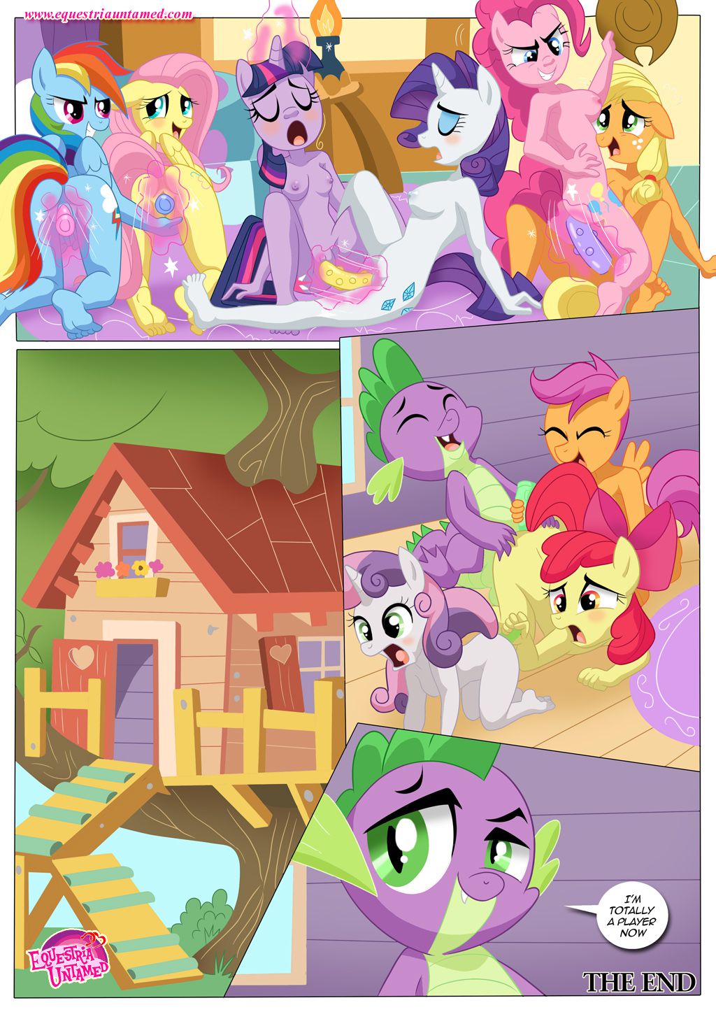 The Next Level of Friendship (My Little Pony: Friendship is Magic) [Palcomix] - Chapter 1 — Page 16