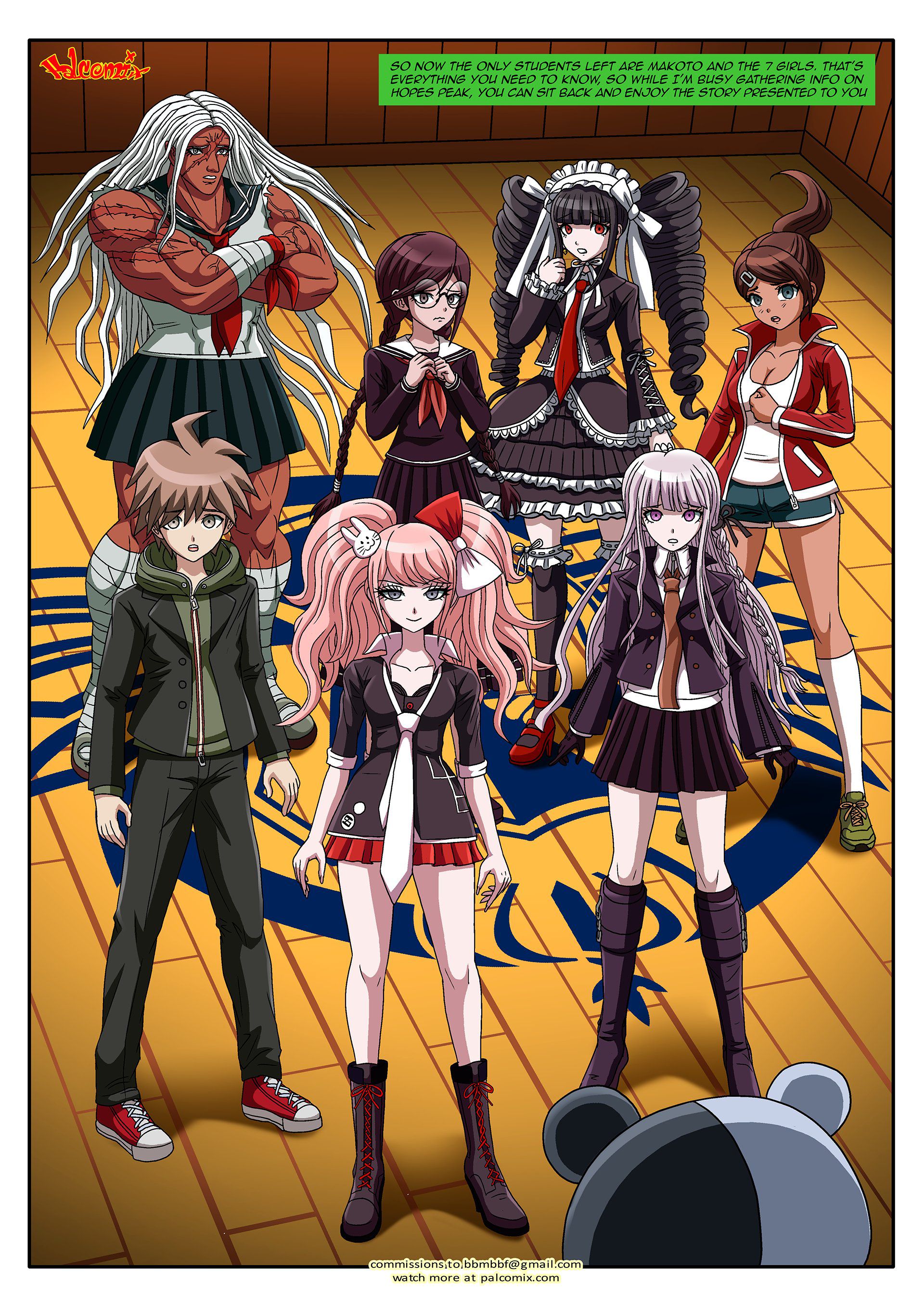 Harem of Despair (Danganronpa) [Palcomix] - Chapter 1 — Page 4