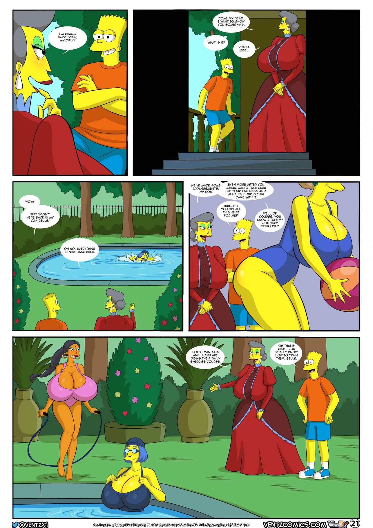 Darren’s Adventure (The Simpsons) [Arabatos] - Chapter 13 — Page 21