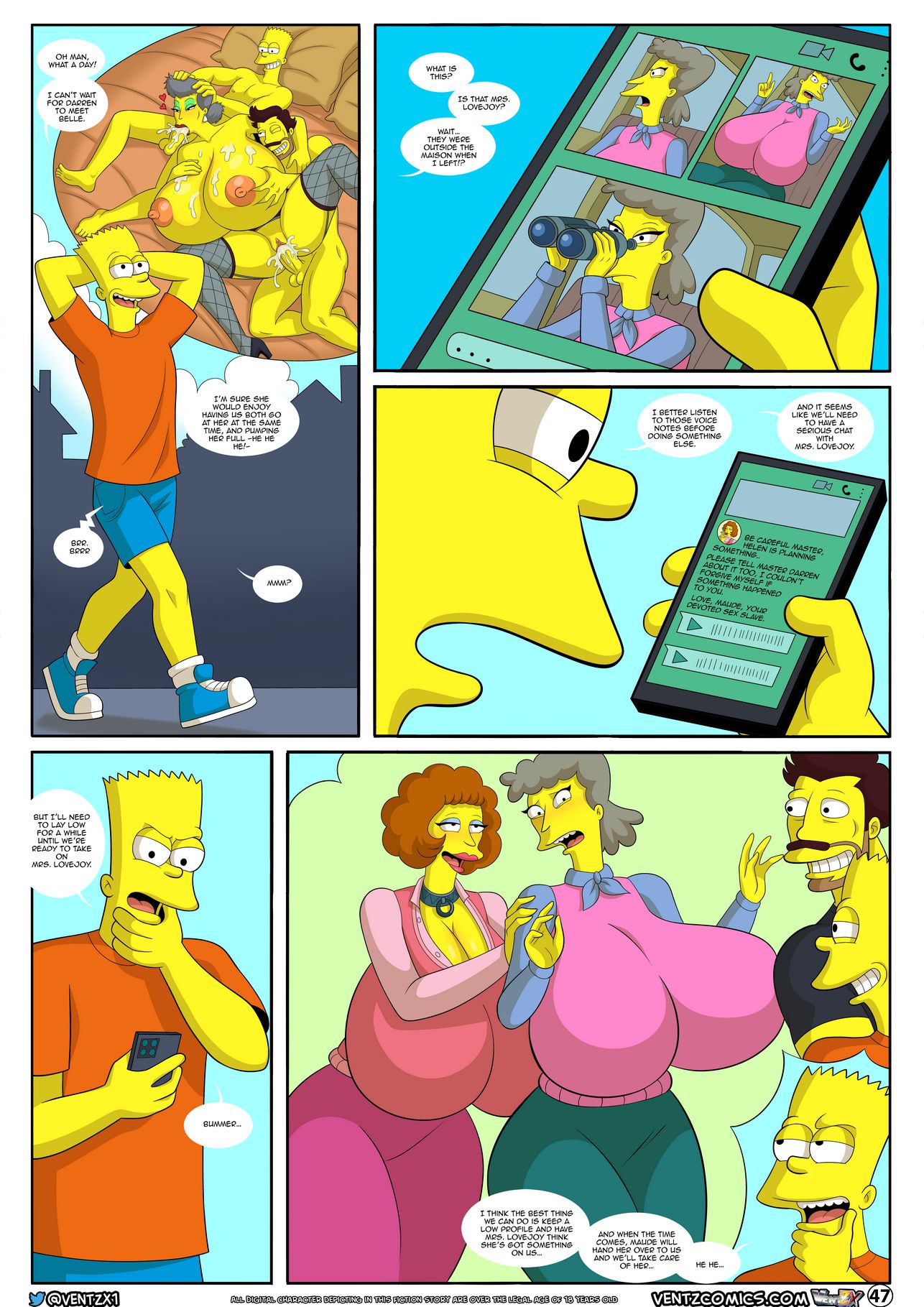 Darren’s Adventure (The Simpsons) [Arabatos] - Chapter 13 — Page 47