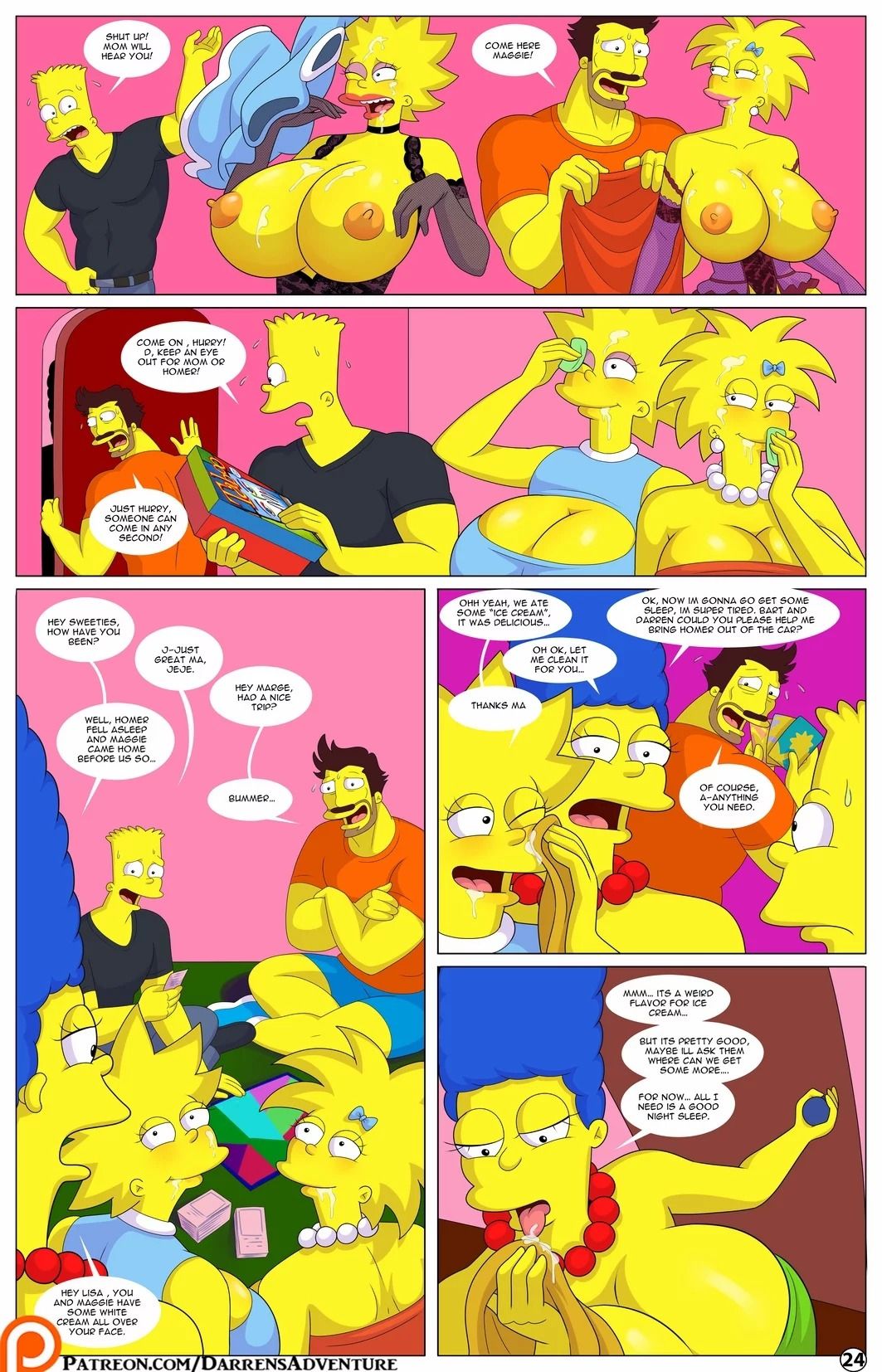 Darren’s Adventure (The Simpsons) [Arabatos] - Chapter 11 — Page 24